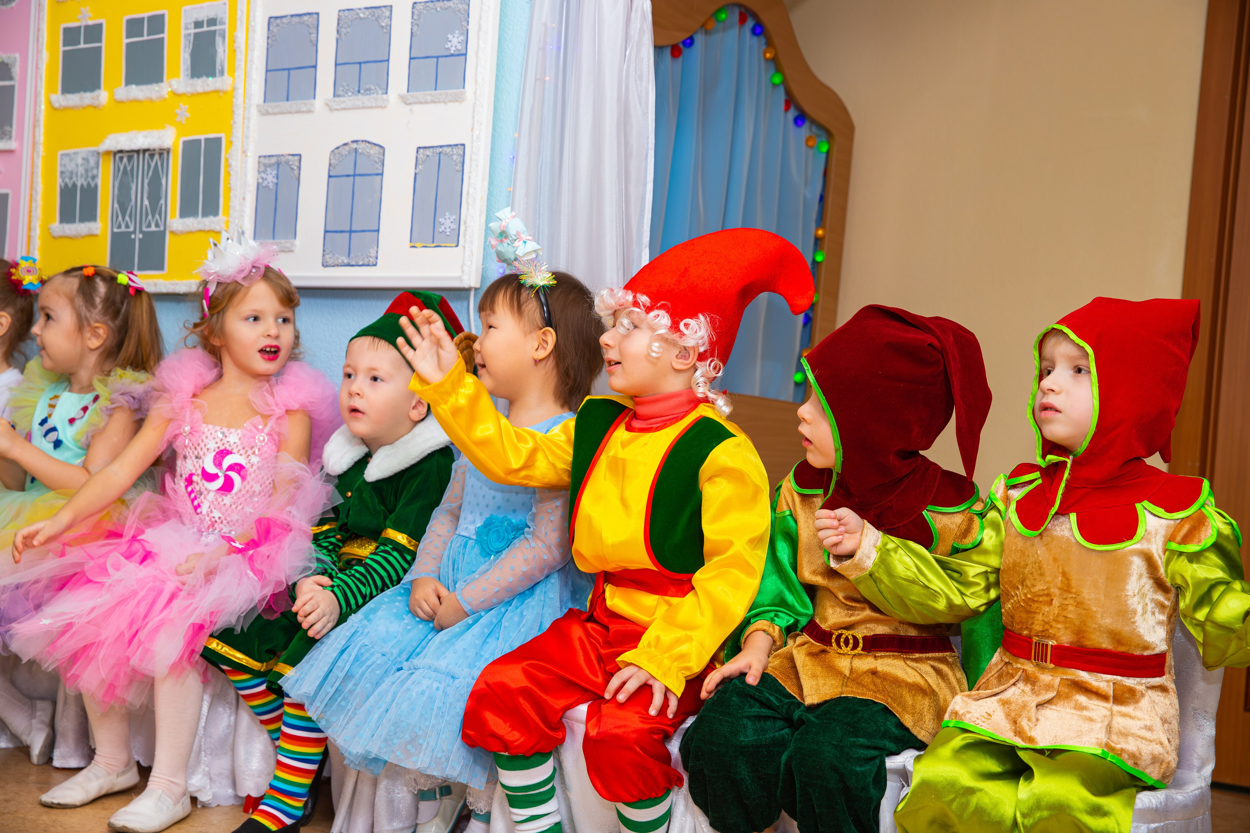 Новогодний утренник детский садик № 21. Фотограф Александр Поздняков  Новосибирск