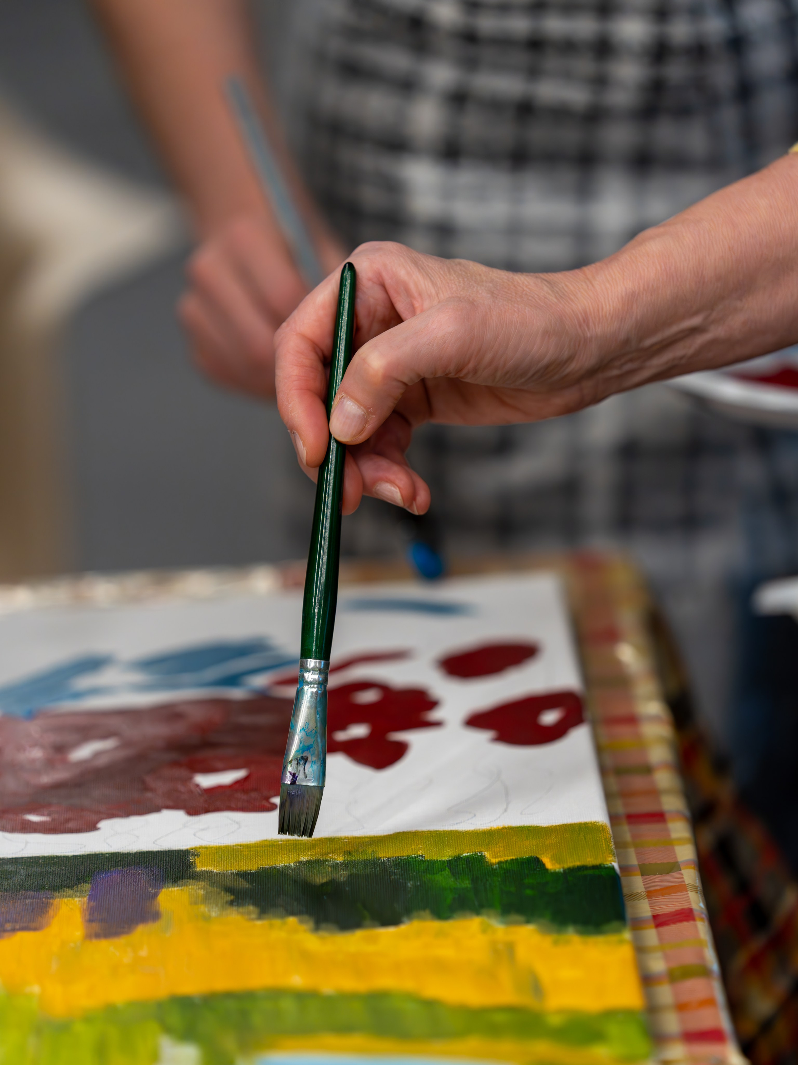 MICE мероприятие — мастер класс по акварели. Репортажный фотограф в Красной Поляне и Сочи Павлюченко Екатерина