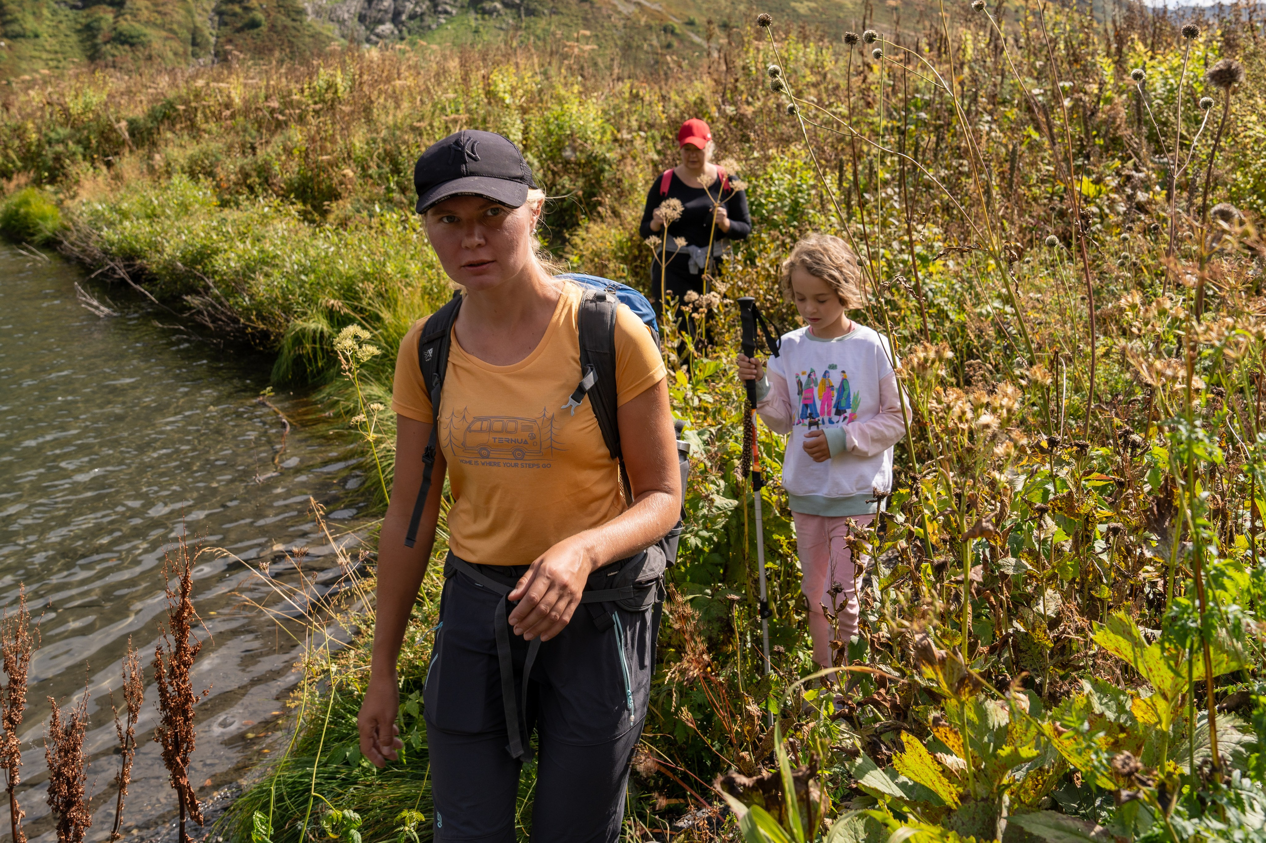 Поход для профсоюза курорта «Газпром Поляна» на Бзерпинский карниз. Репортажный фотограф в Красной Поляне и Сочи Павлюченко Екатерина