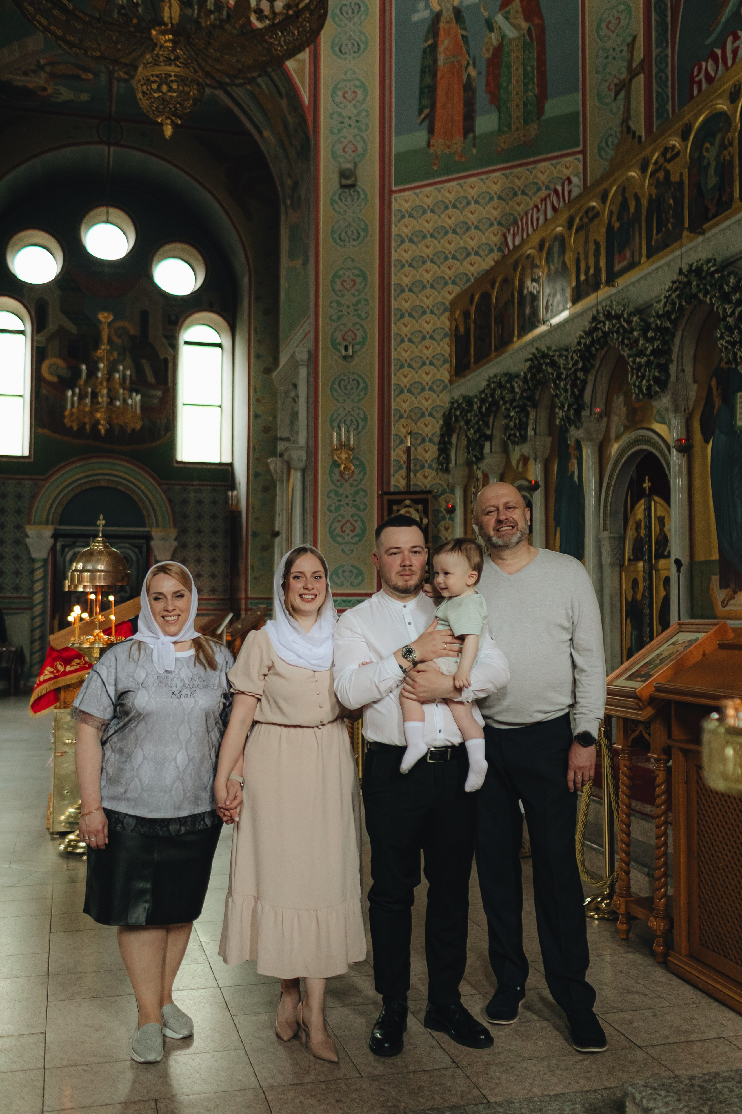Крещение Макара Храм Сергия Радонежского в Солнцево. Свадебный и Семейный фотограф в Москве Александра Вайпер