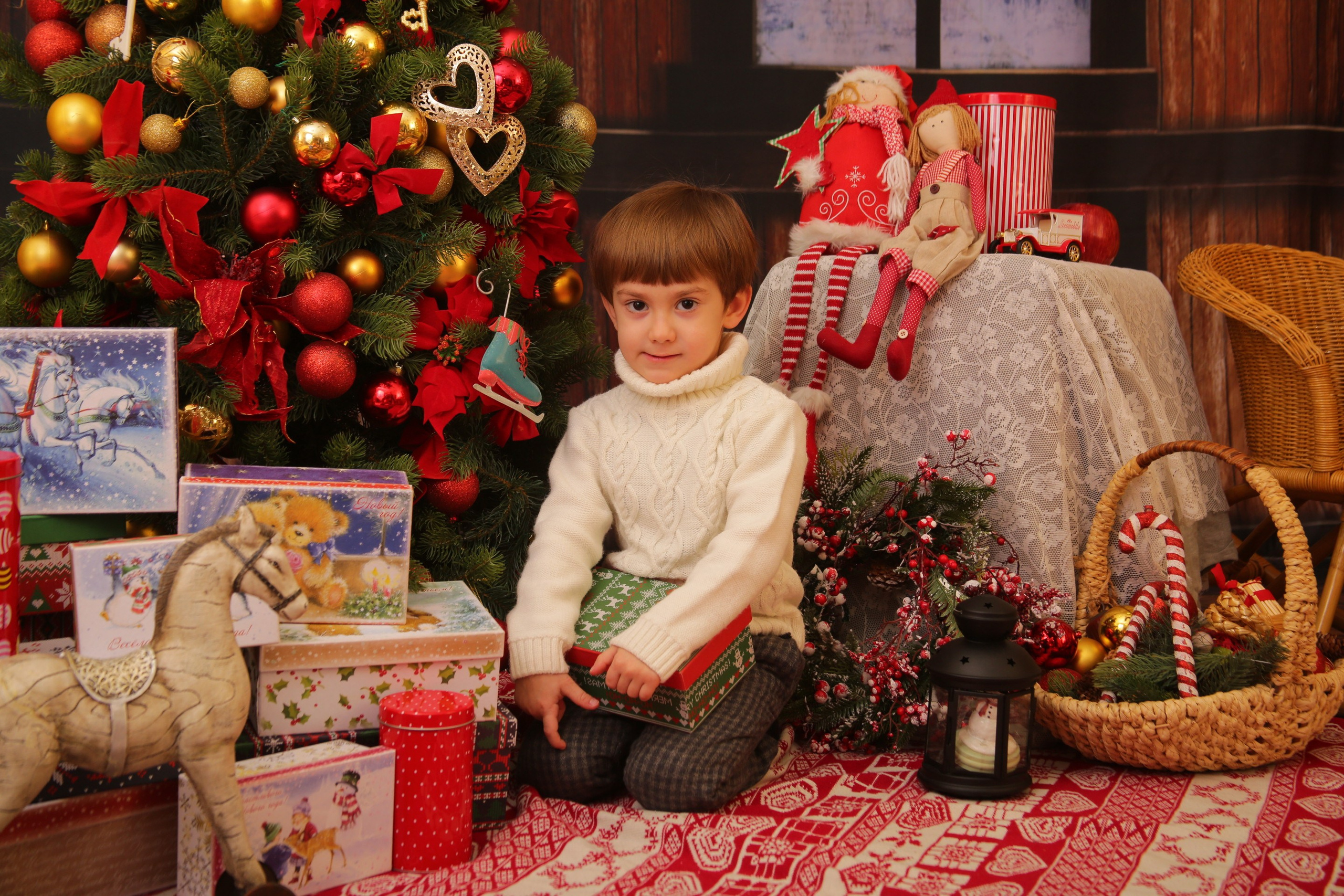Рождество. Семейный и детский фотограф Антон Зорин