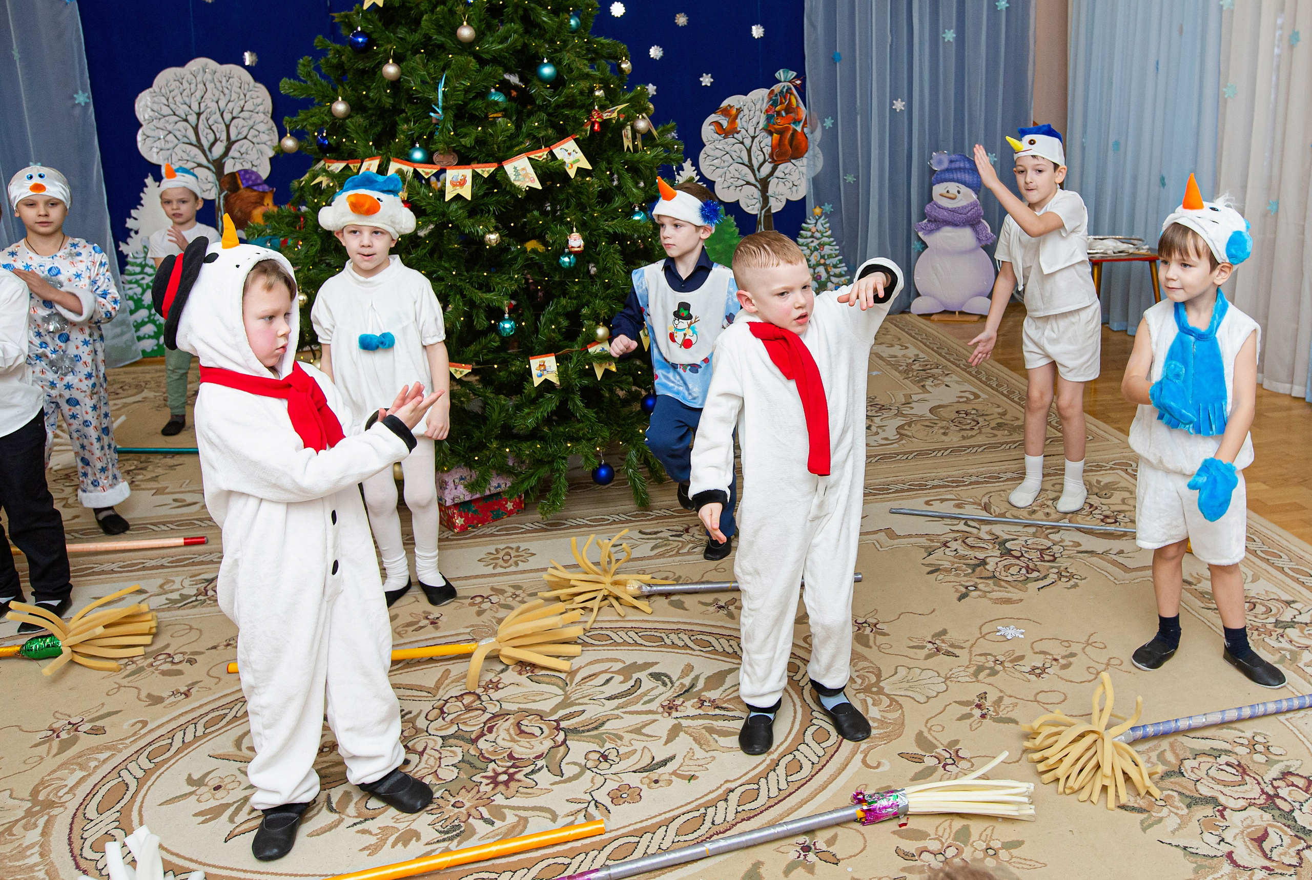 Новый год в детском саду. Свадебный, семейный, детский фотограф в Санкт-Петербурге