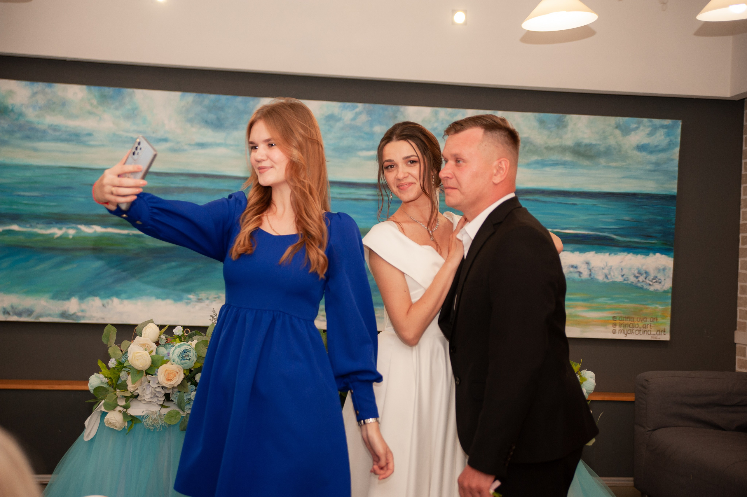 Свадебный банкет. Семейный фотограф Анна Лищук г. Таганрог