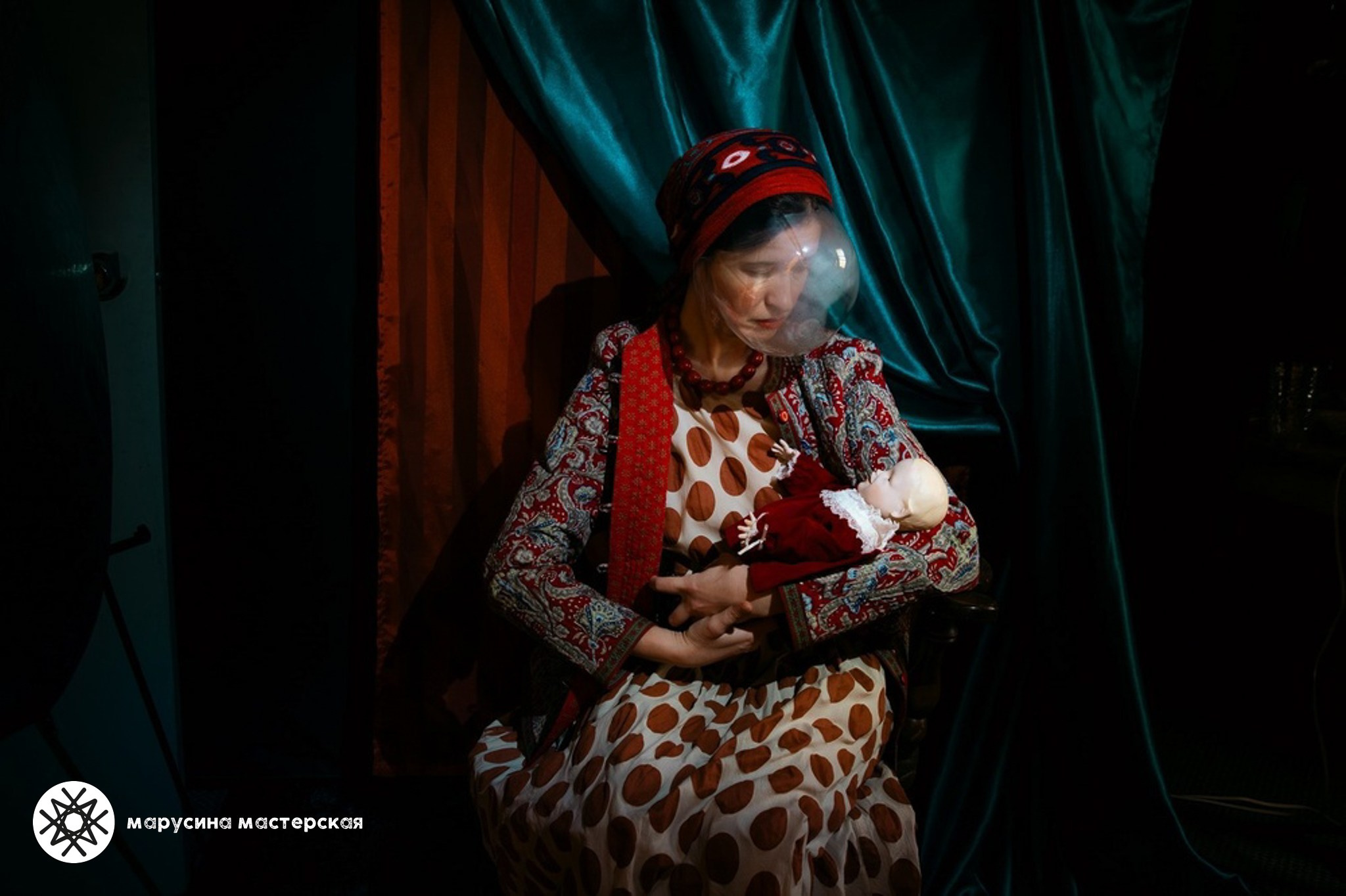 Творческая фотография, снятая в рамках зимней творческой практики, автор — Мари Саксон