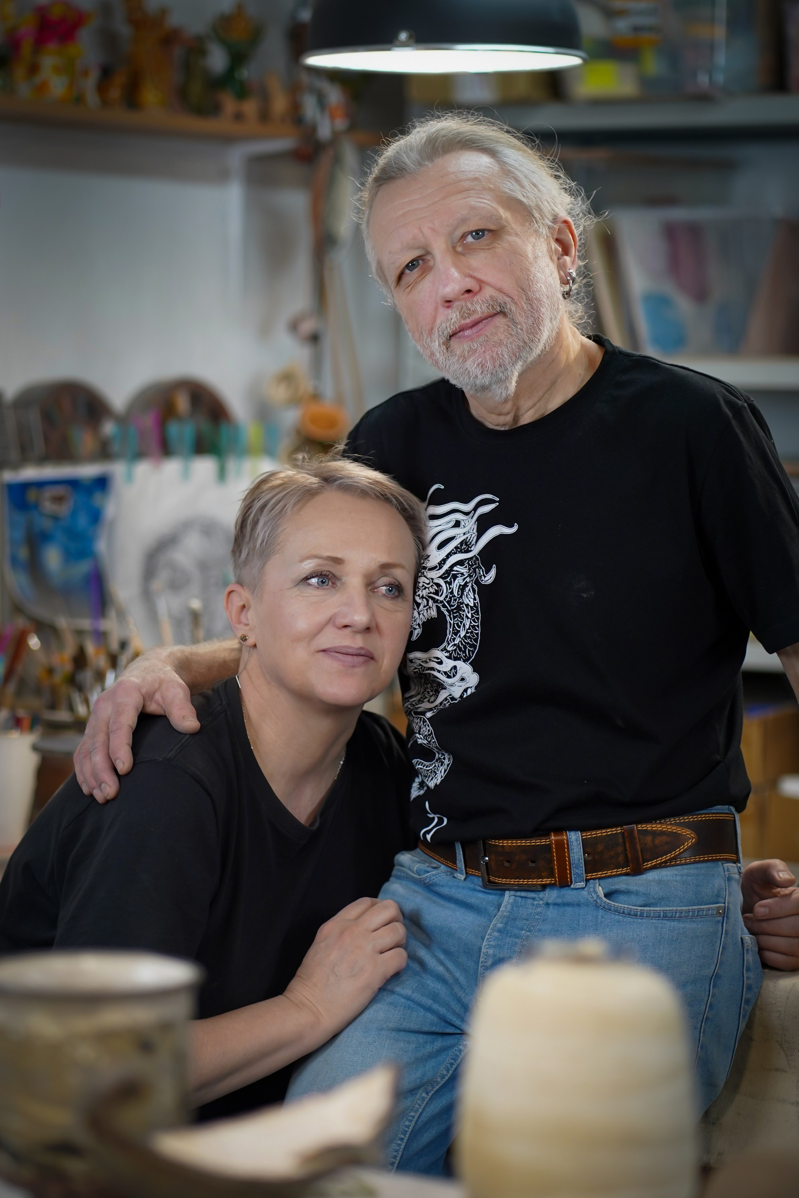 В СТУДИИ КЕРАМИКИ. Фотограф Наталья Погодина в г. Обнинске