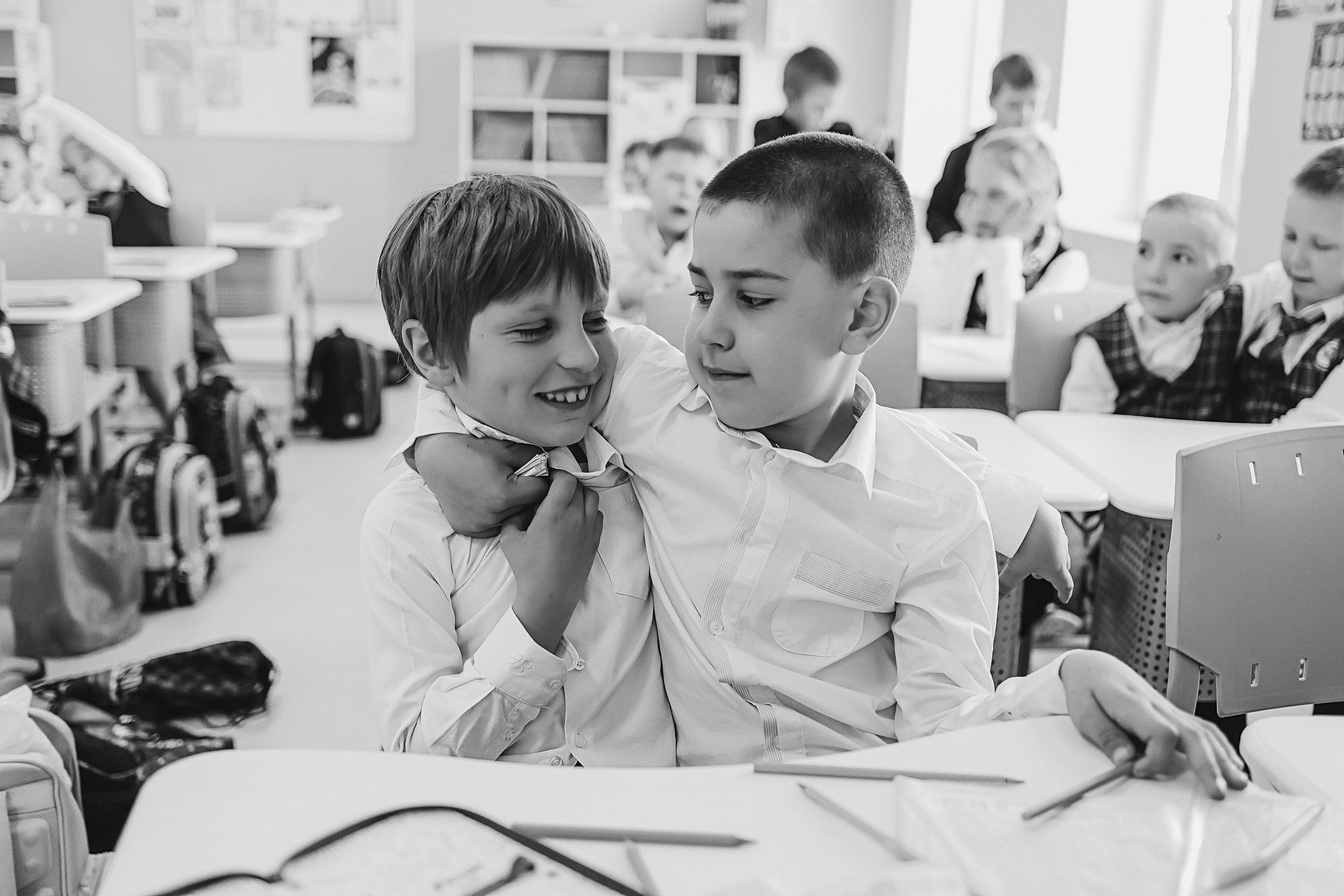 Один день в школе 1 класс. Семейный фотограф Тюмень, фотограф на роды Салмина Мария