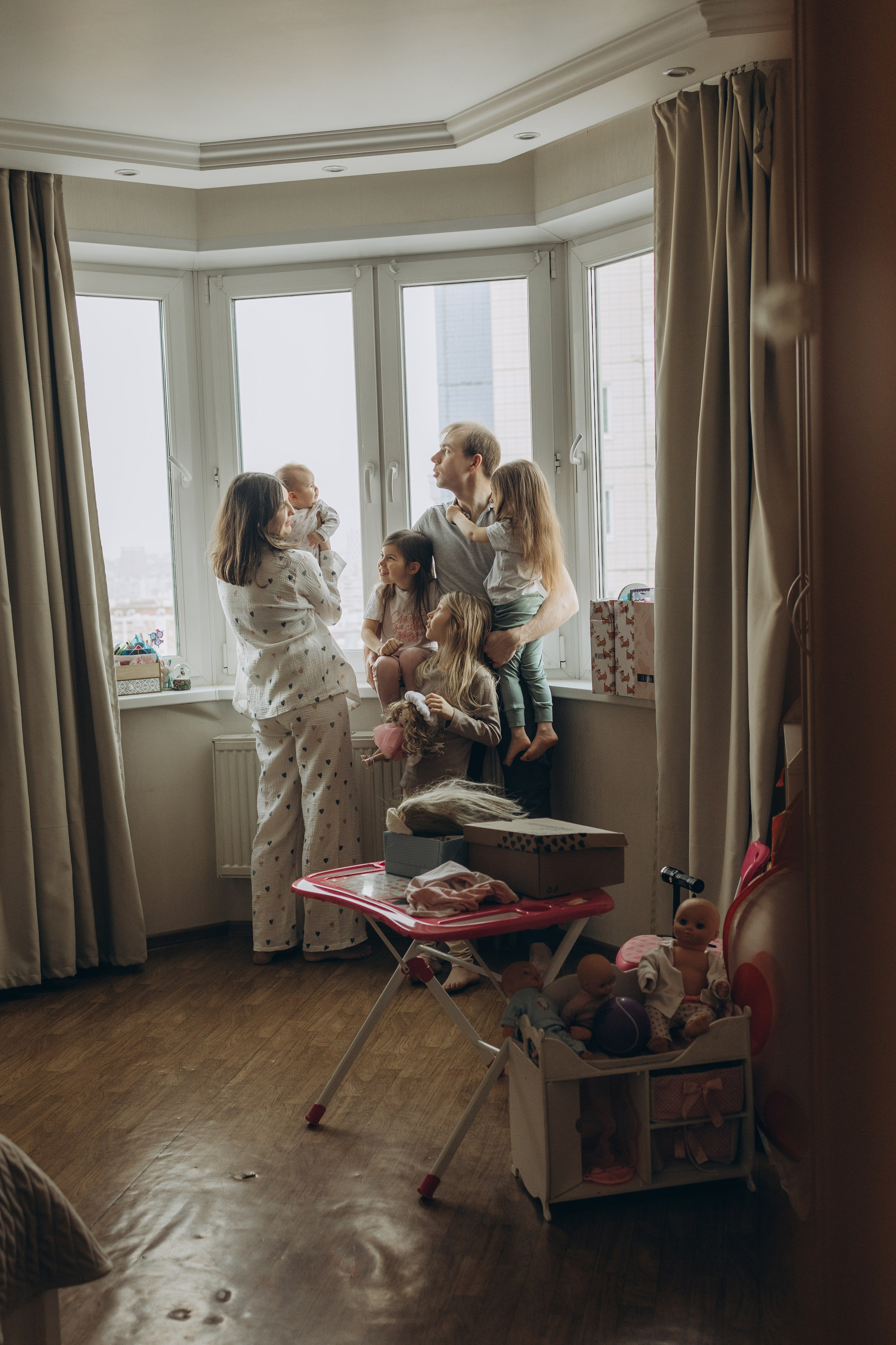 Эля, Вася, Алиса, Ева, Мира и Яся. Семейный фотограф в Москве Виктория Ястребинская