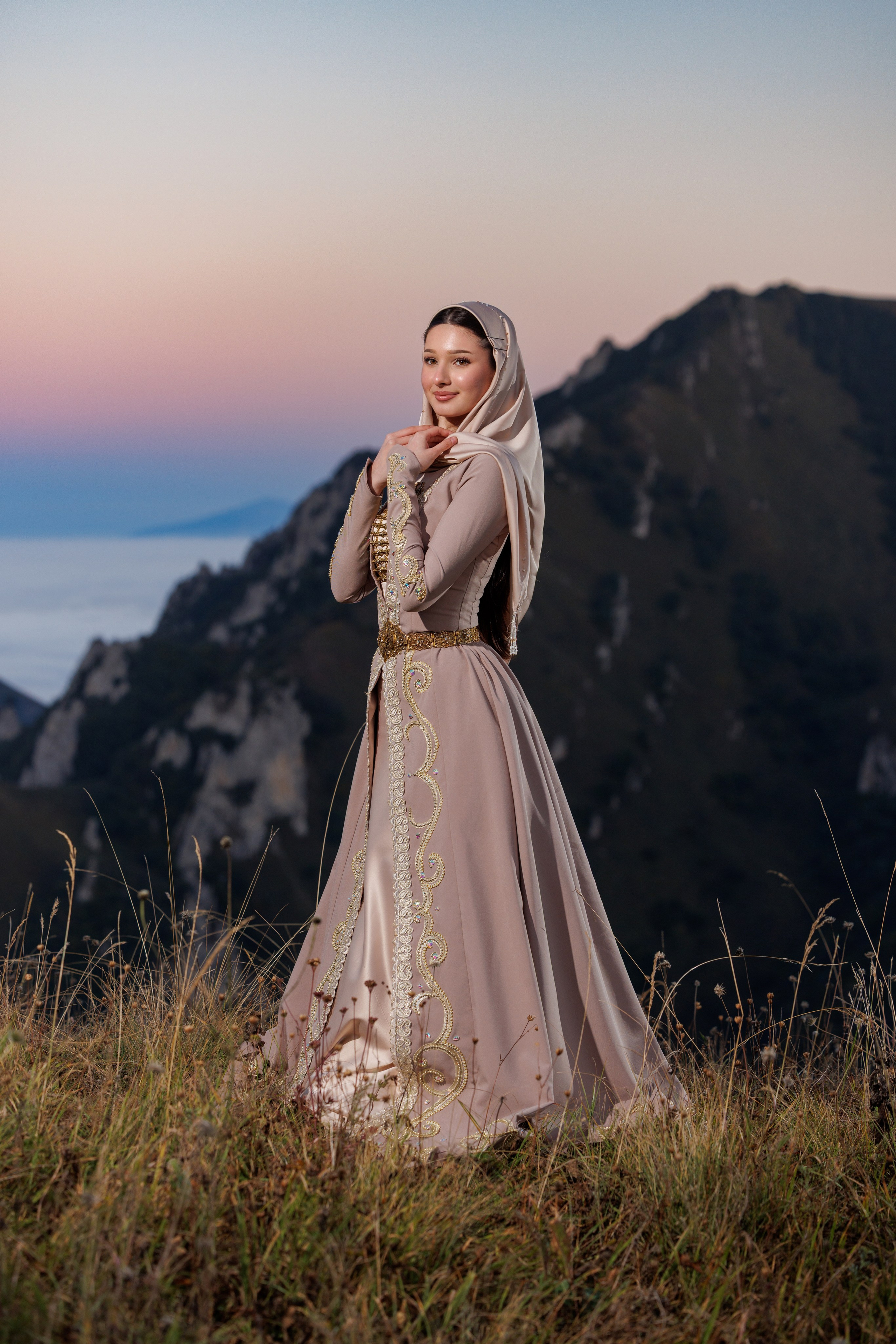 Фотосессия в Галанчоже с Анжелиной Дудаевой. Taysumoff