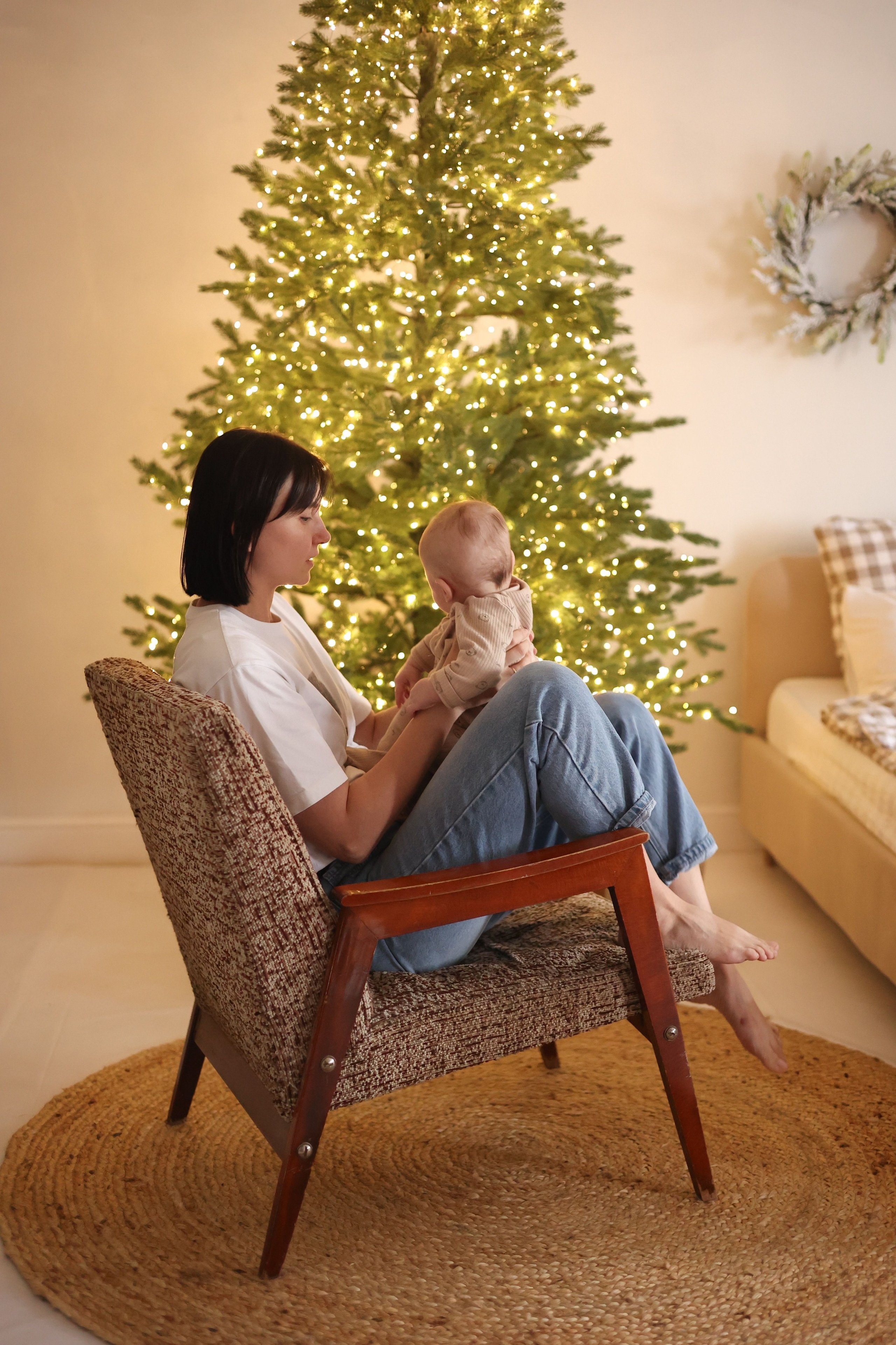 Новогодняя фотосессия. Надя, Денис и Макс. Фотограф ANNA GEREIHAN