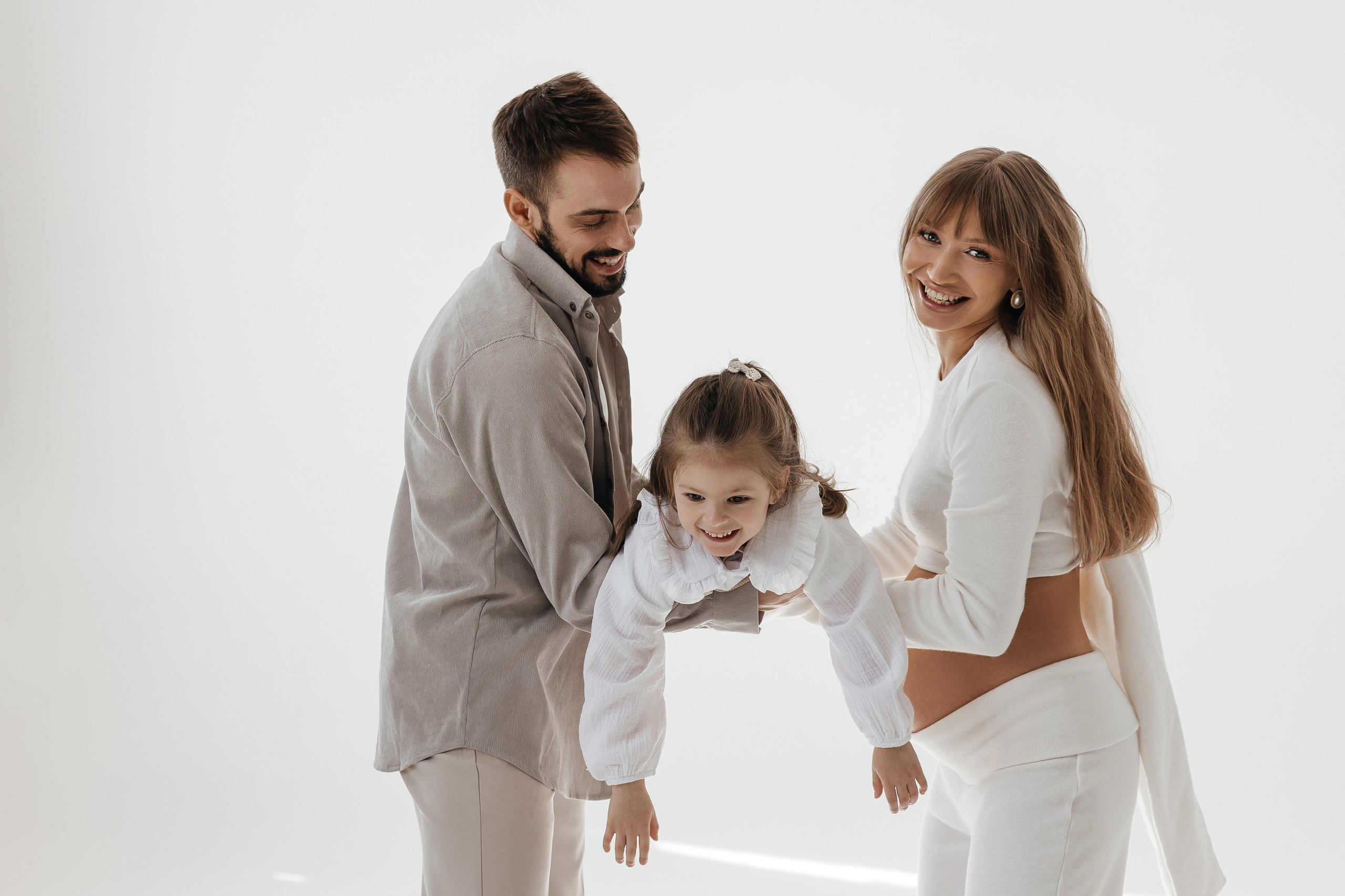 Анастасия с семьей