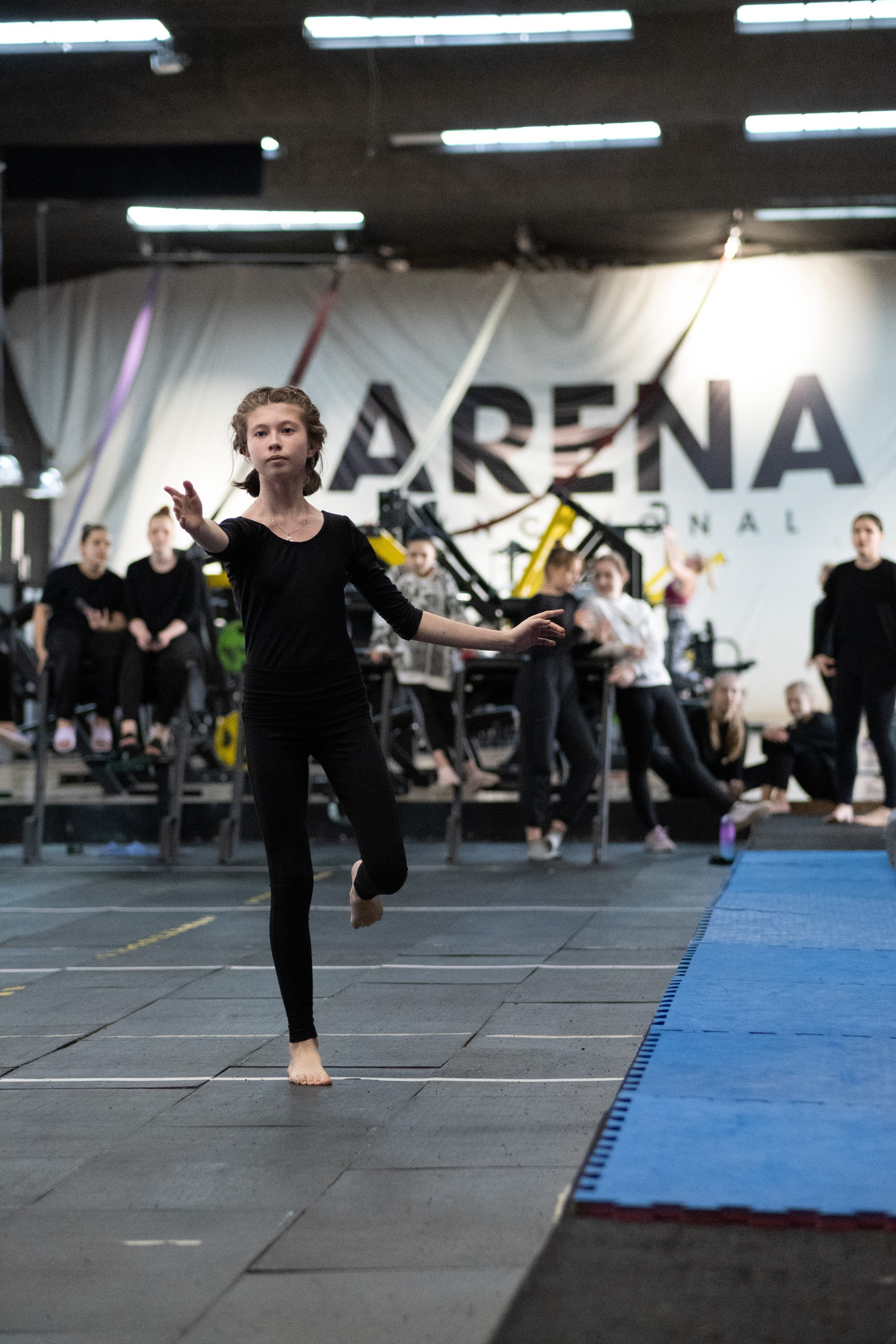 Внутриклубные соревнования по воздушной гимнастике 02.04.23