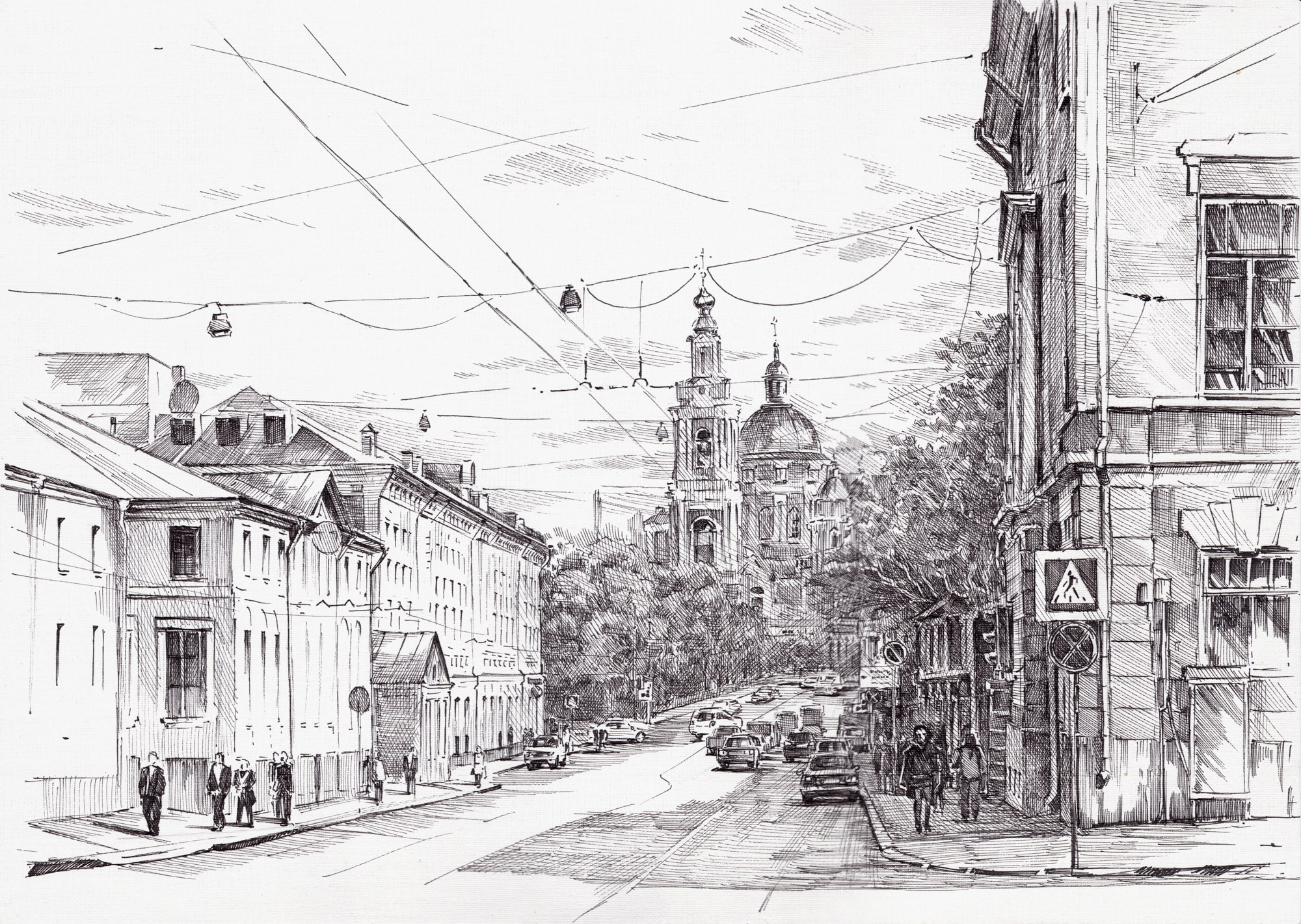 Москва 2018-2019. Художник Александр Петрунин