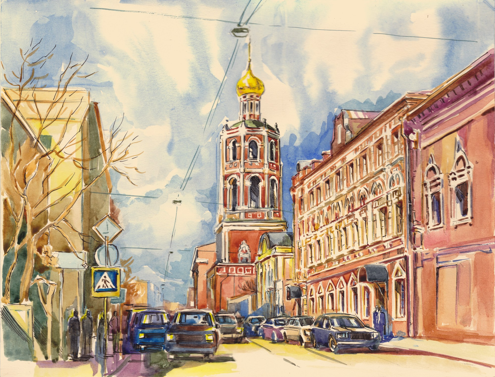 Москва 2018-2019. Художник Александр Петрунин