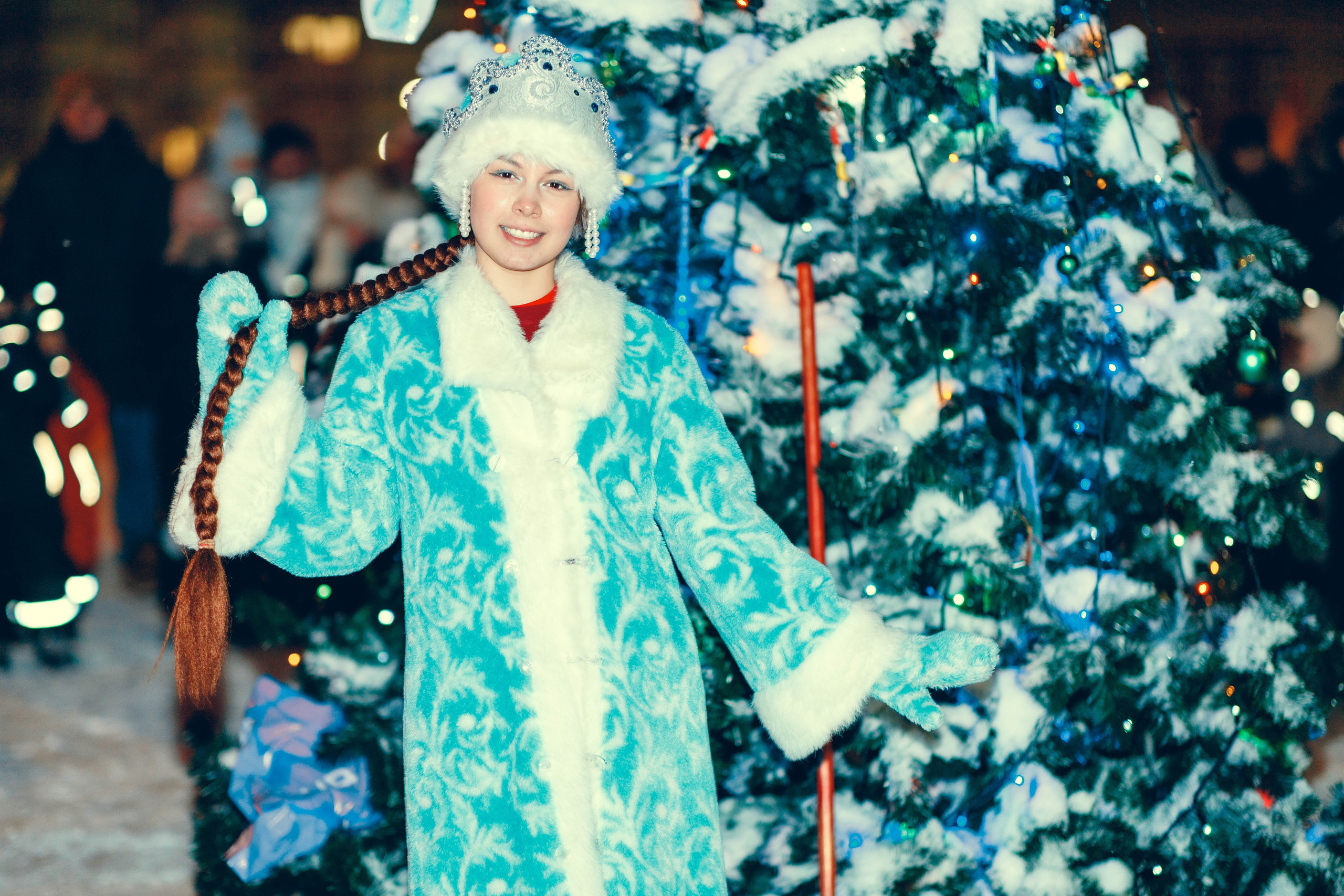 Елка в микрорайоне Университет. Фотограф г. Чебоксары Николай Фадеев