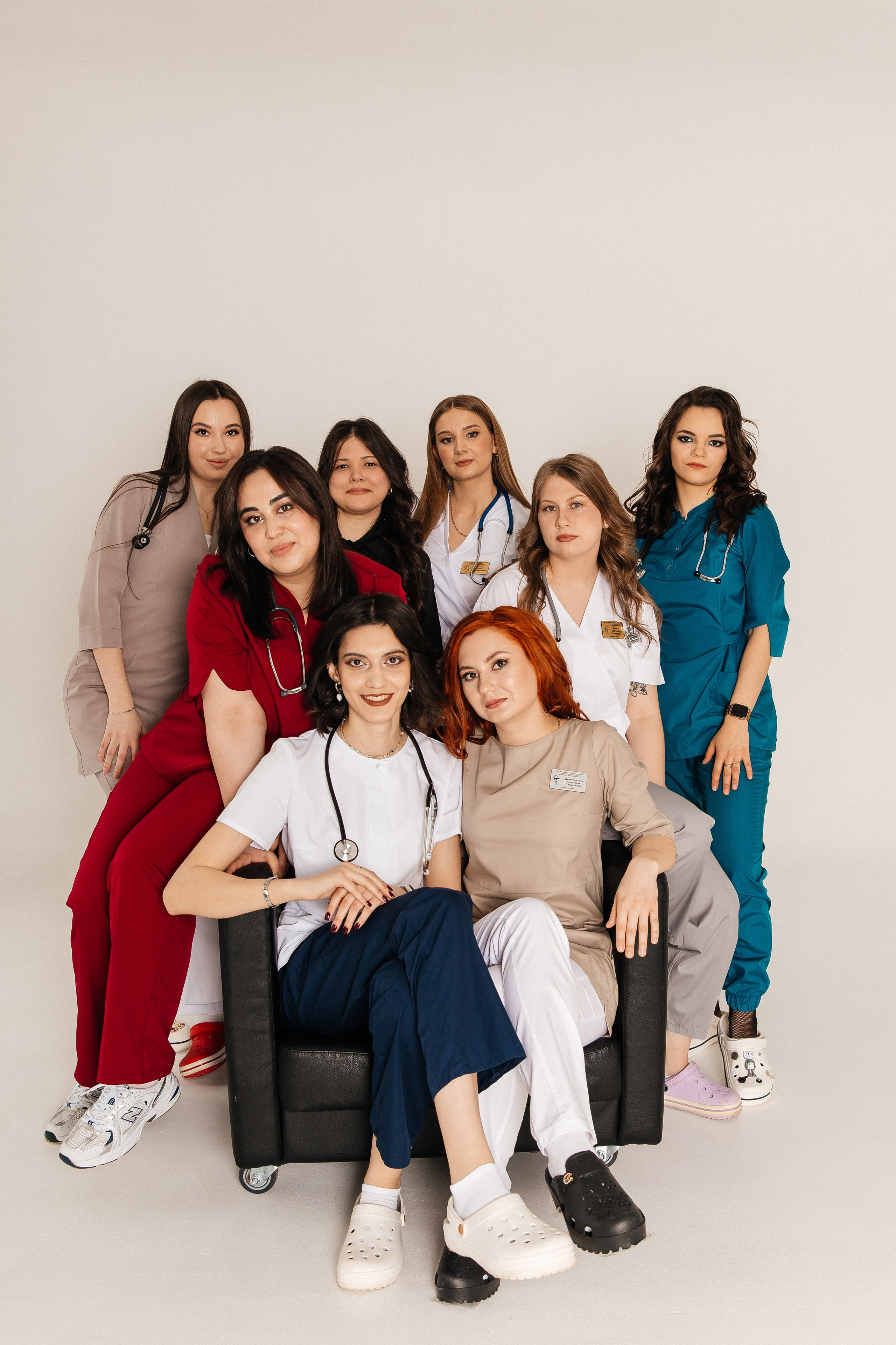 Выпускники медицинского университета. 