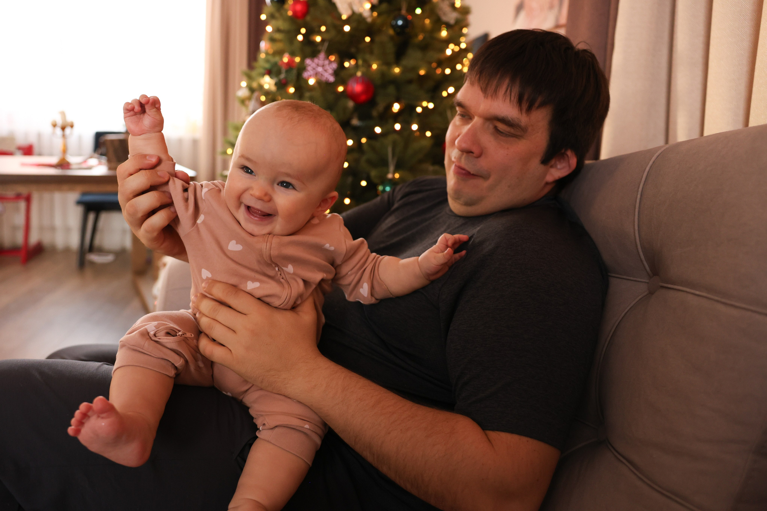 Новогоднее печенье всей семьей. Ваш семейный newborn и lifestyle фотограф в СПБ Наталья Журавлева