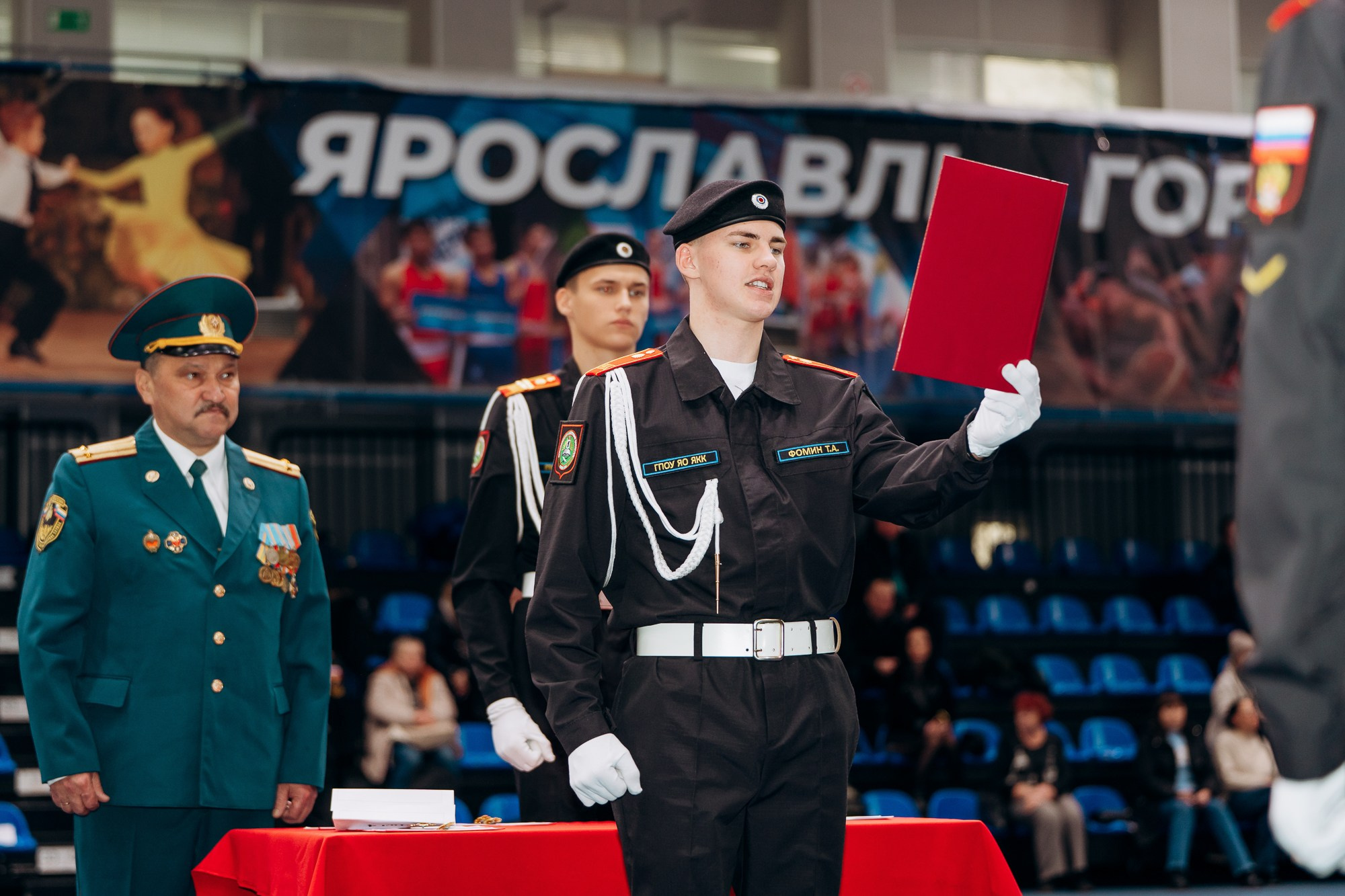 Принятие присяги кадетами. Свадебный и репортажный фотограф в Ярославле Евгений Сальников