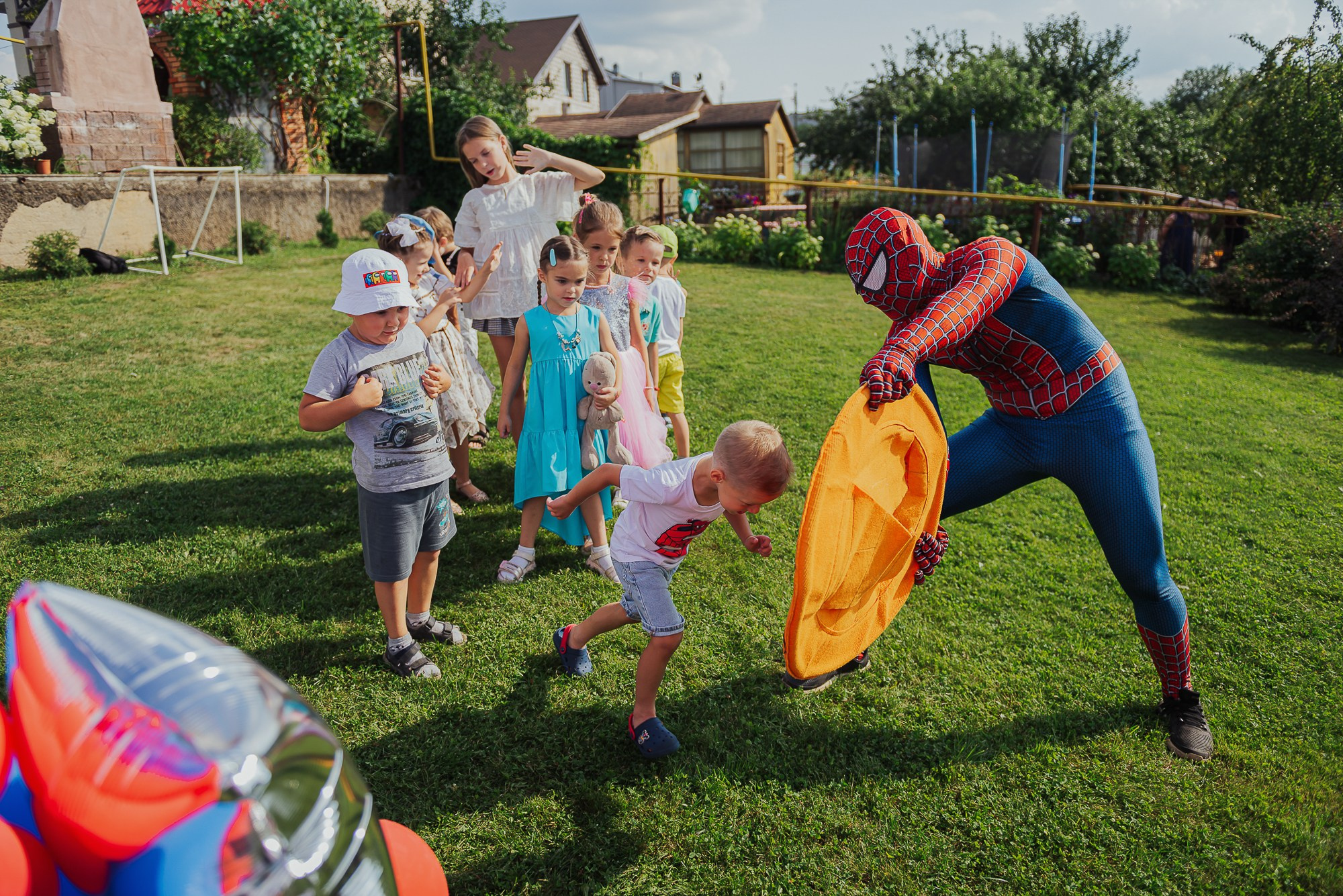 Детский день рождения с аниматором, пенная вечеринка. Свадебный и репортажный фотограф в Ярославле Евгений Сальников
