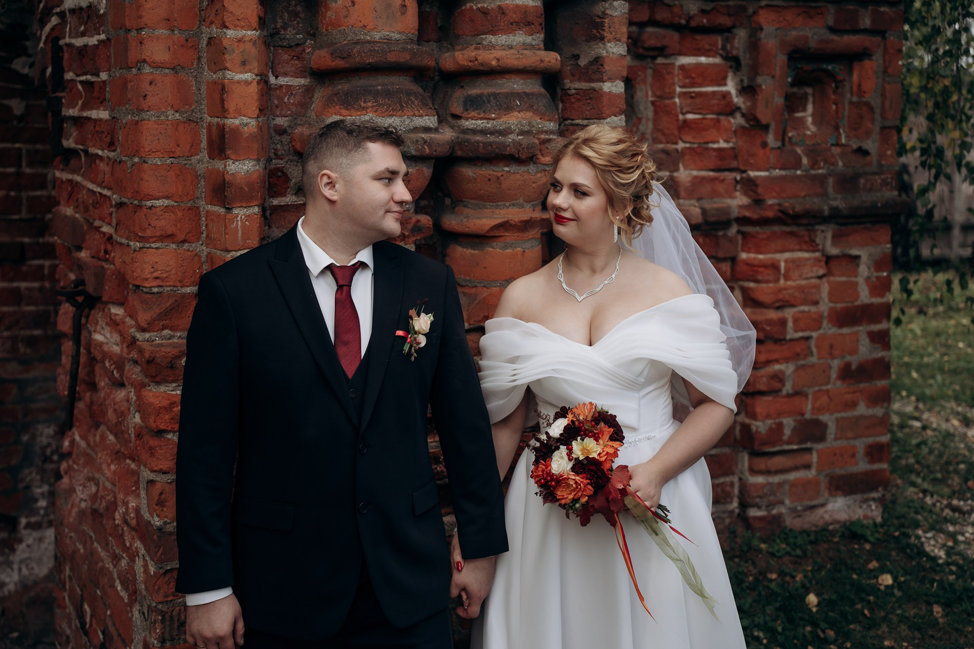 Свадебная осенняя фотосессия. Свадебный и репортажный фотограф в Ярославле Евгений Сальников