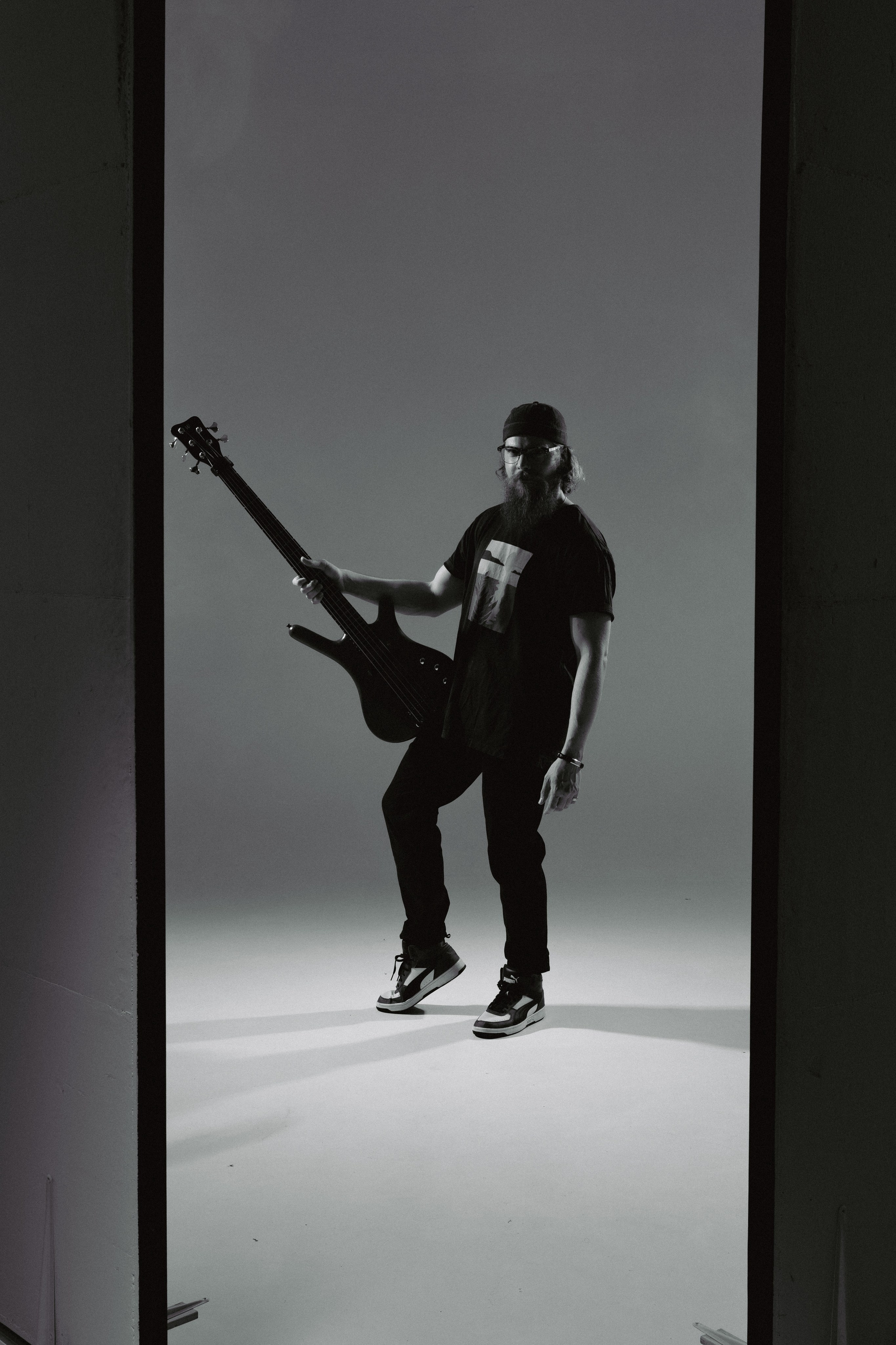 Фотосессия для басиста. Алексей Лещенко