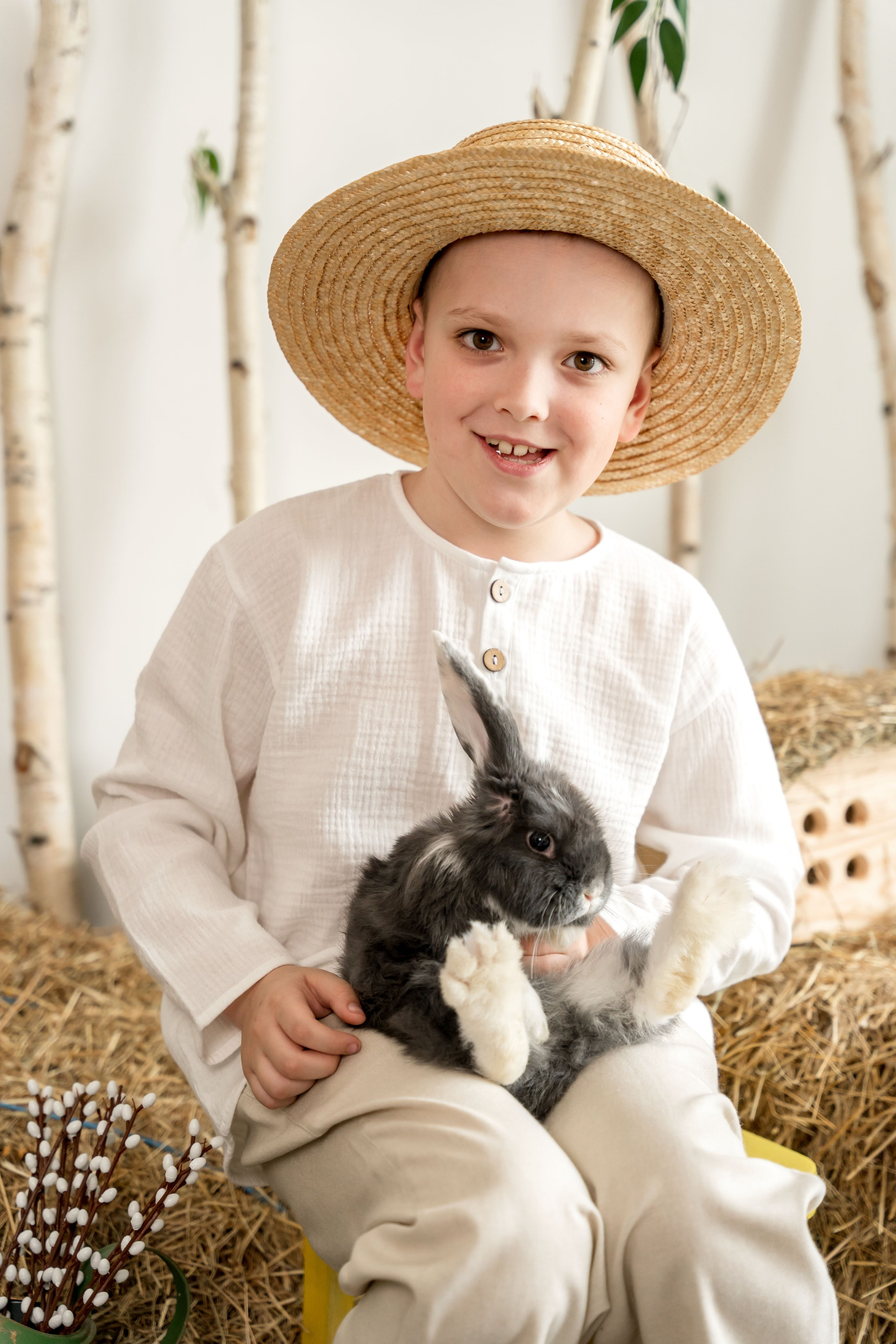 ПРОЕКТ «ПАСХАЛЬНЫЙ» С УТЯТАМИ. Фотограф в Ялте Инна Найден. Детский и семейный фотограф