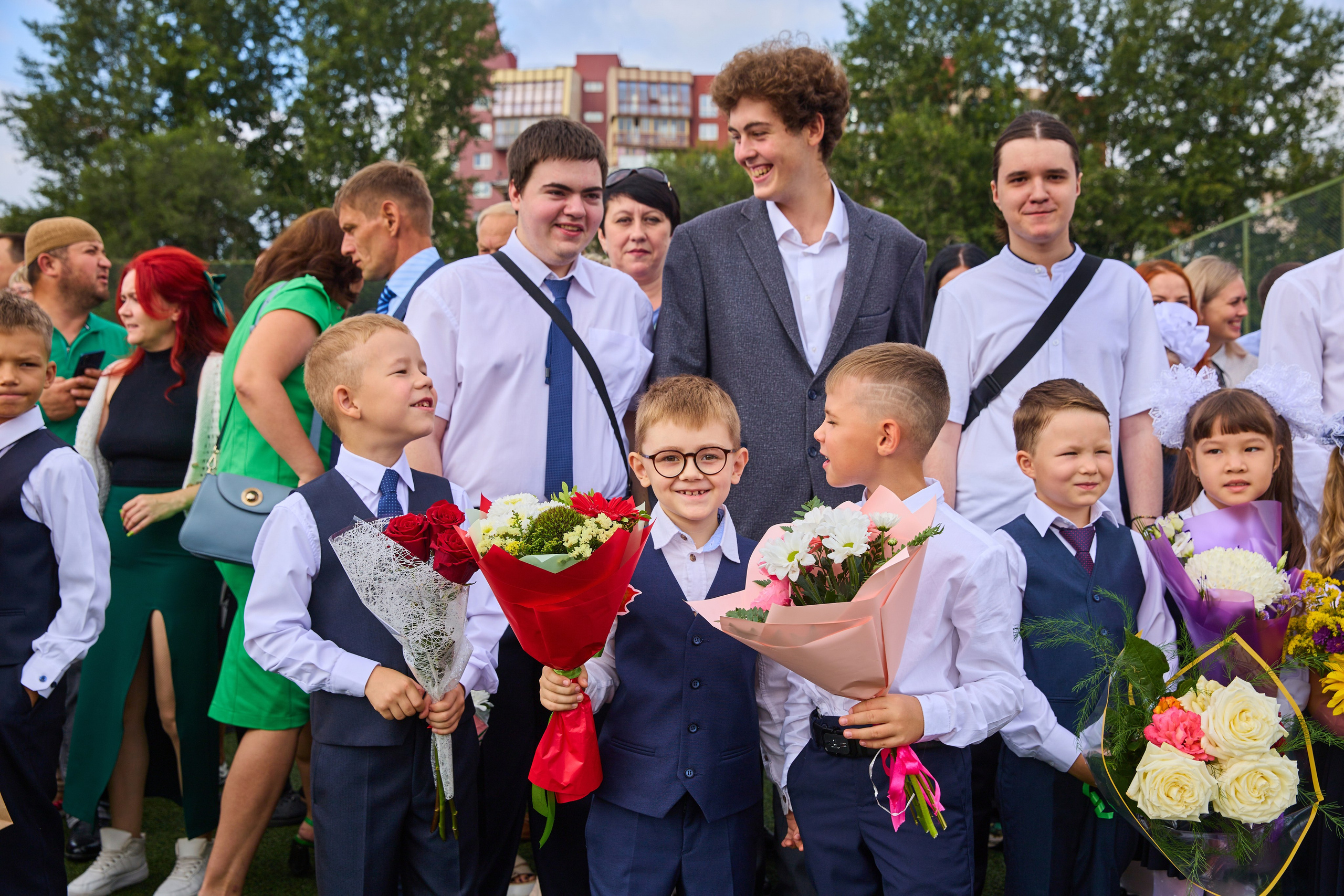 День знаний. Праздничная линейка