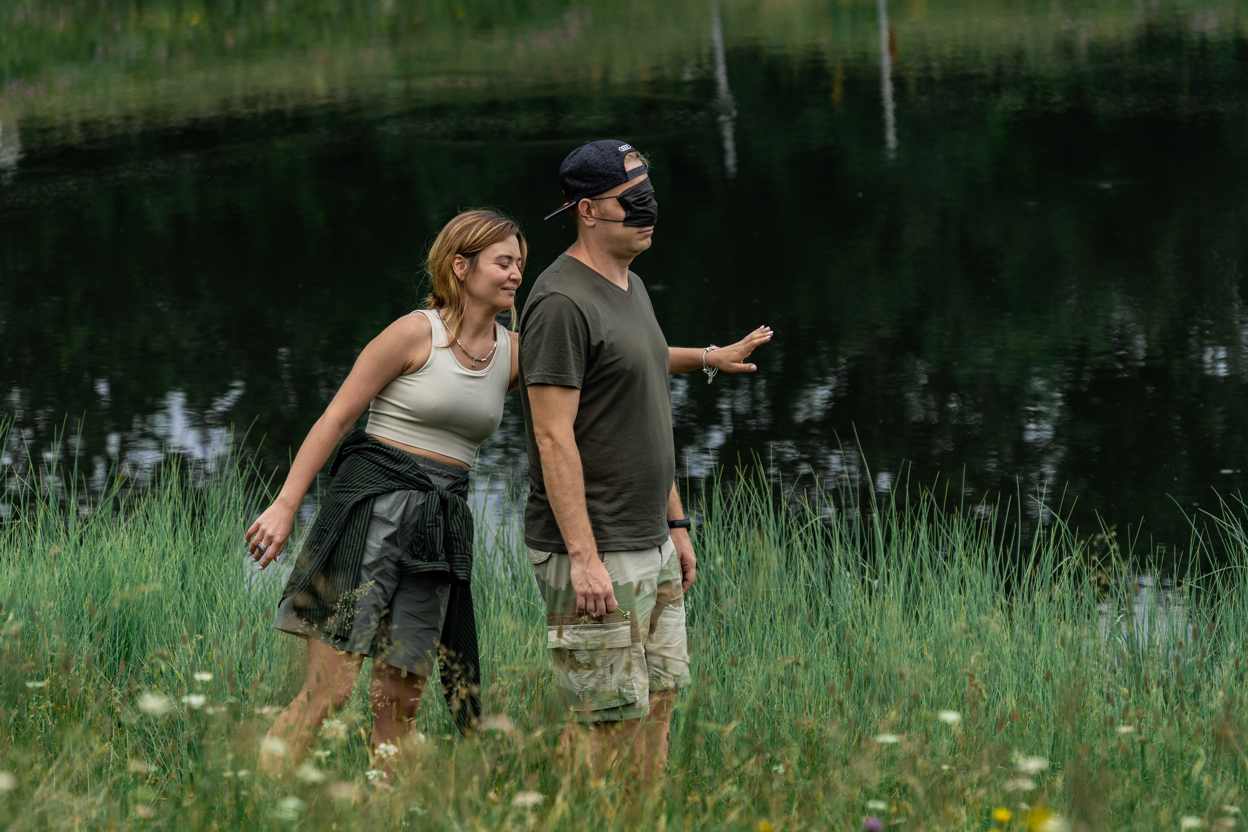 Психологический тренинг на озере Зеркальное. Репортажный фотограф в Красной Поляне и Сочи Павлюченко Екатерина