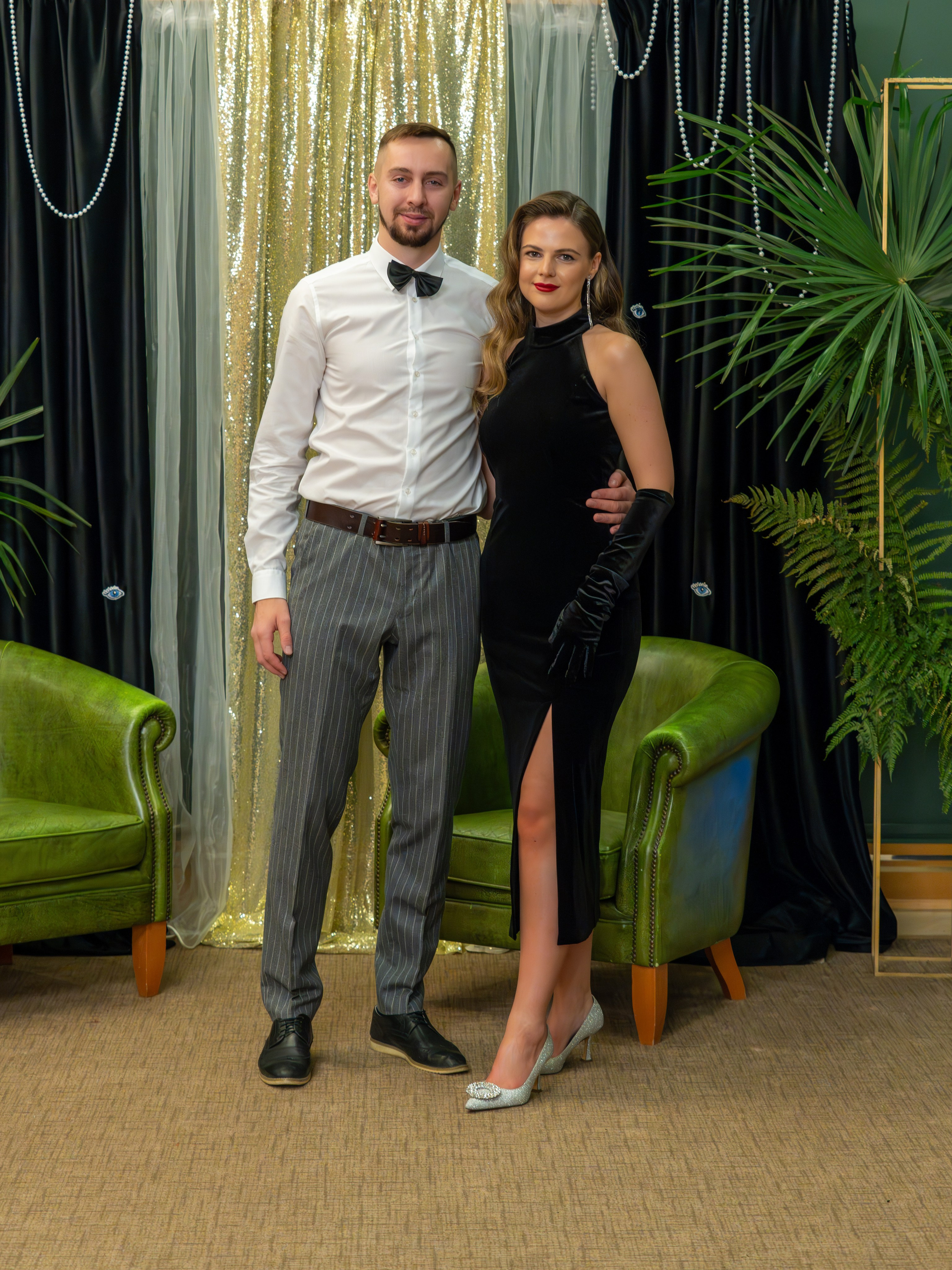 Новый год в стиле Great Gatsby. Репортажный фотограф в Красной Поляне и Сочи Павлюченко Екатерина