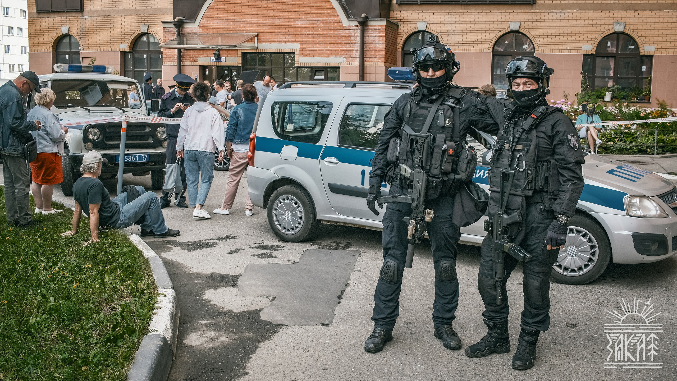 Бэкстейдж сериала Склифосовский. Репортажный фотограф, Москва, Закат