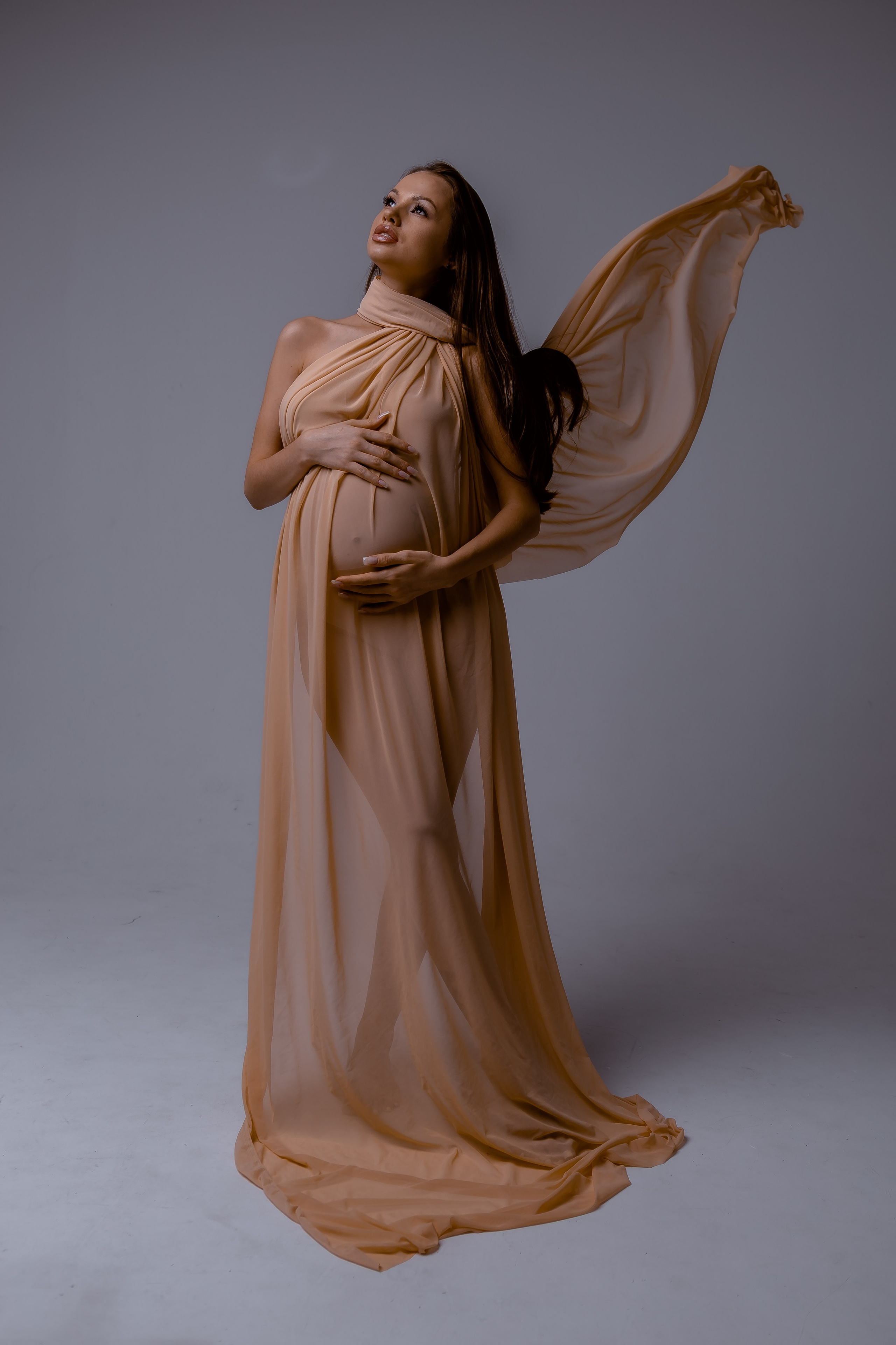 Фотосессия беременности в студии: сохранение прекрасных моментов ожидания. Свадебный фотограф в Москве