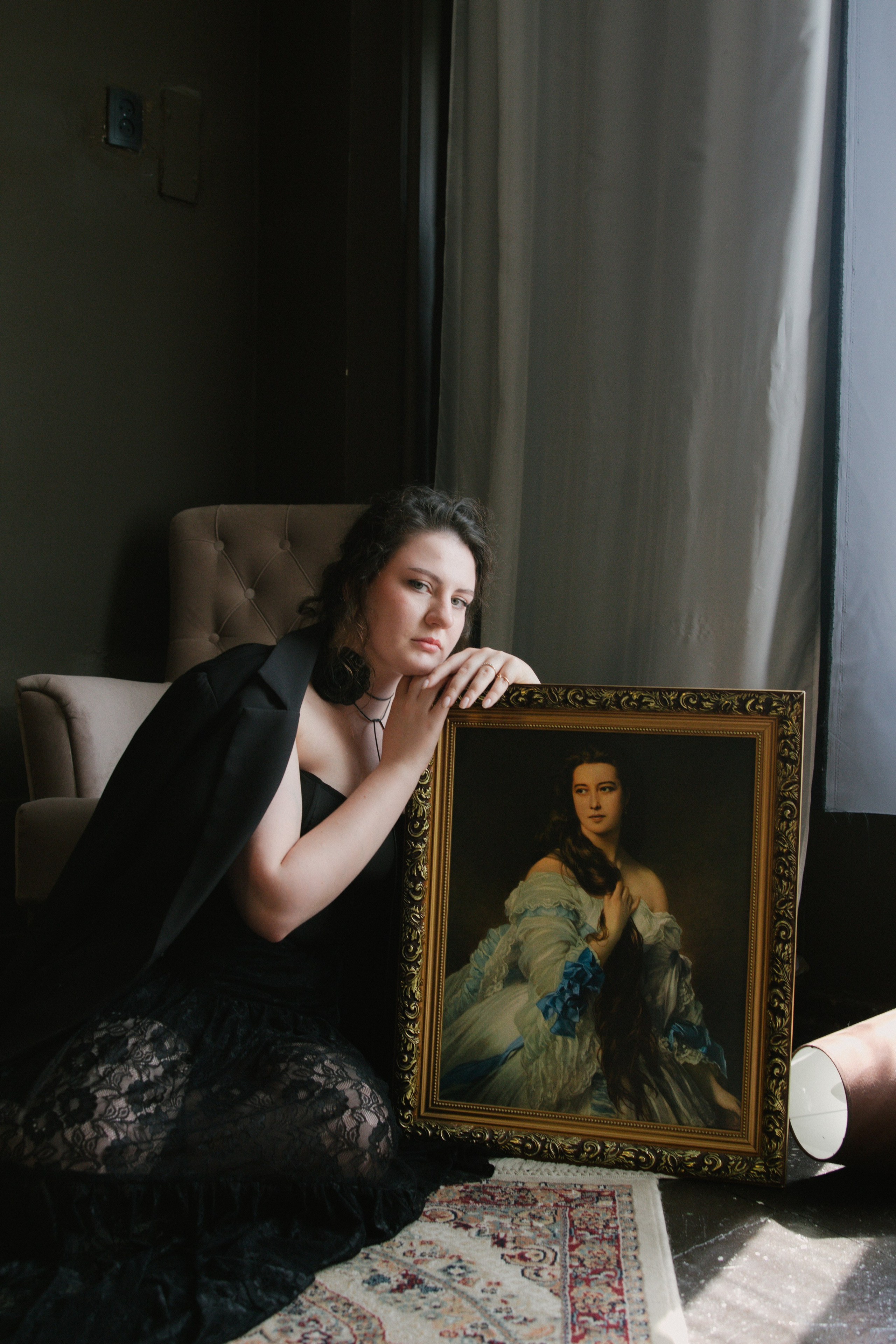 Даша в другой эпохе. Фотограф Настя Булочка Екатеринубрг