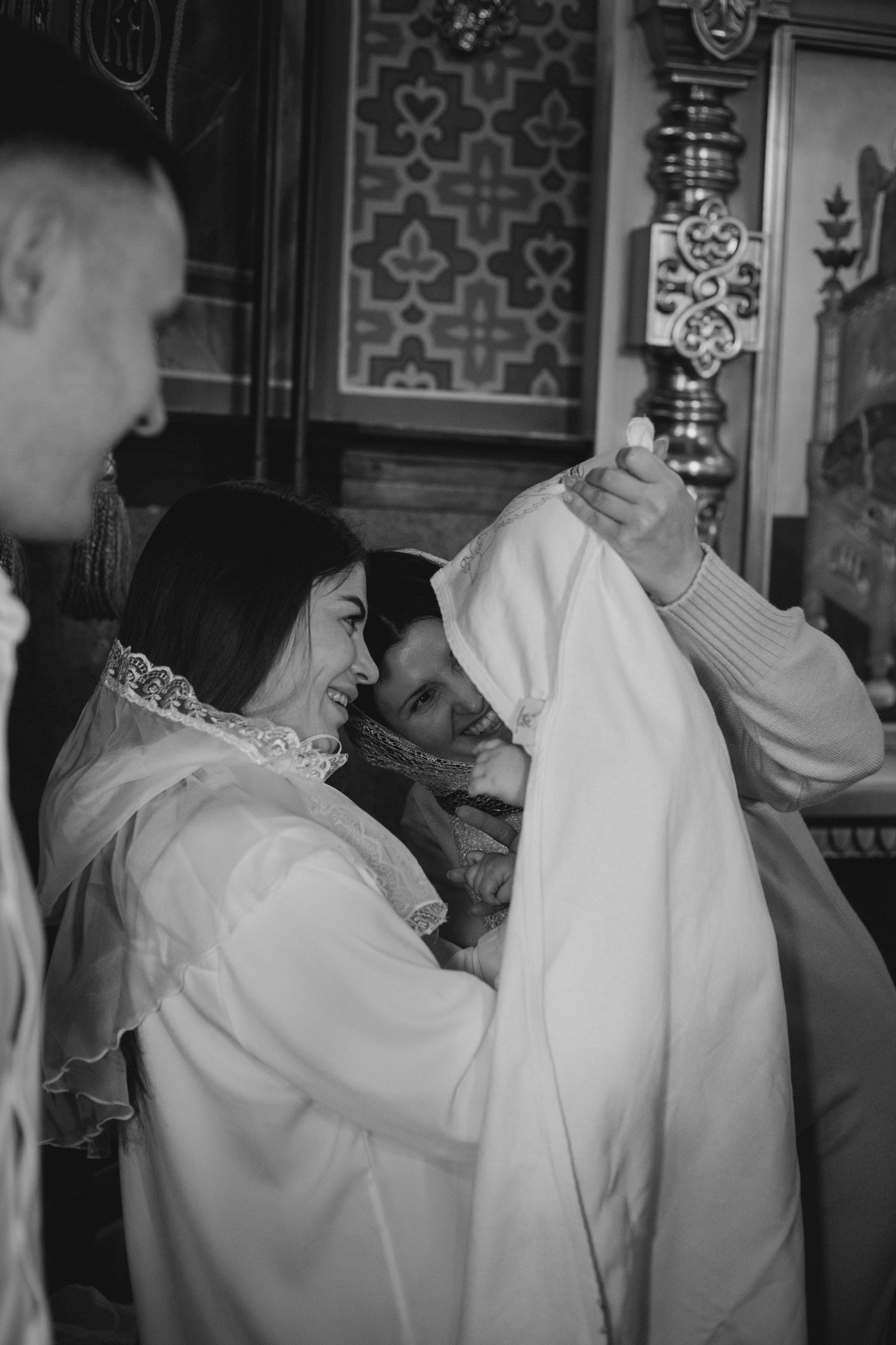 Таинство крещения. Фотограф Мария Новоселова. Сургут