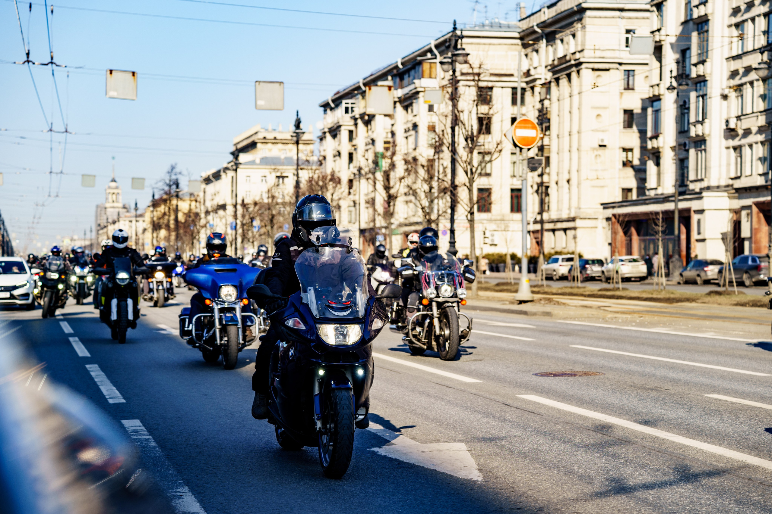 Прохват мотоклуба Norman Riders ч.1. Концертный и репортажный фотограф в Санкт-Петербурге Слава Пахомов