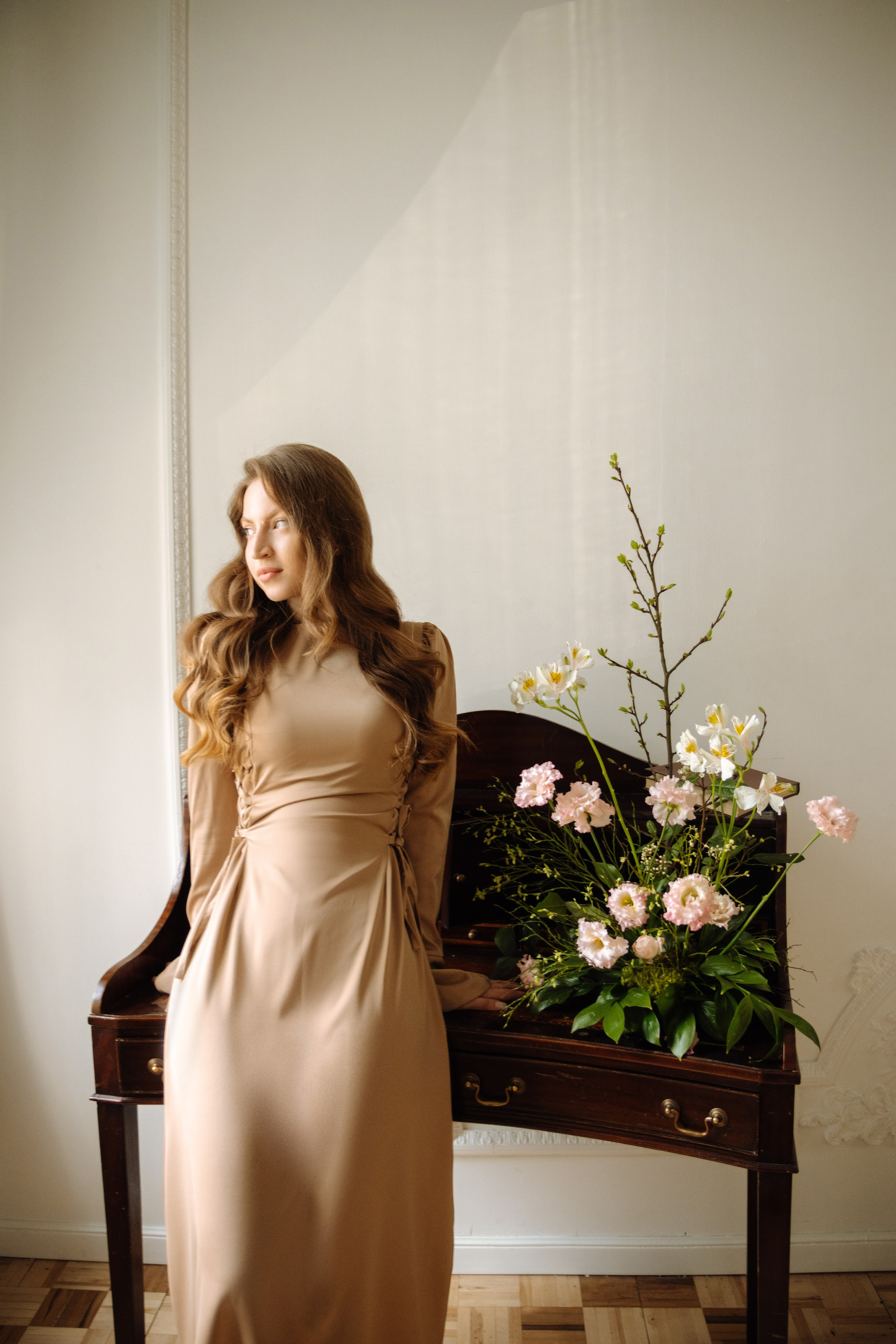 Алина в цветах. Фотограф-ретушер