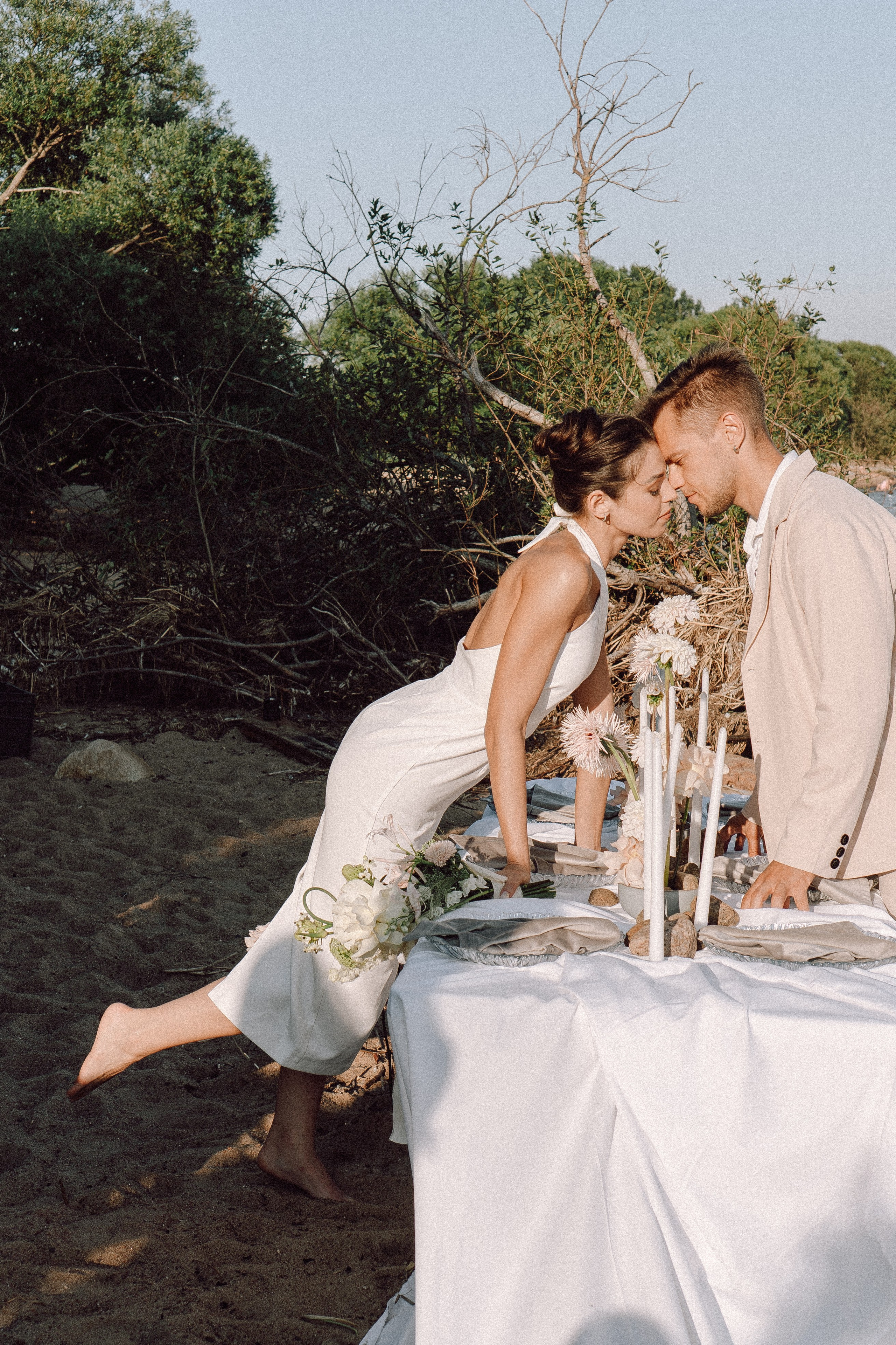 СВАДЕБНАЯ ФОТОСЕССИЯ ВЫЕЗДНОЙ ЦЕРЕМОНИИ (ФИНСКИЙ ЗАЛИВ). Профессиональный фотограф, Санкт-Петербург — Виктория Богомолова