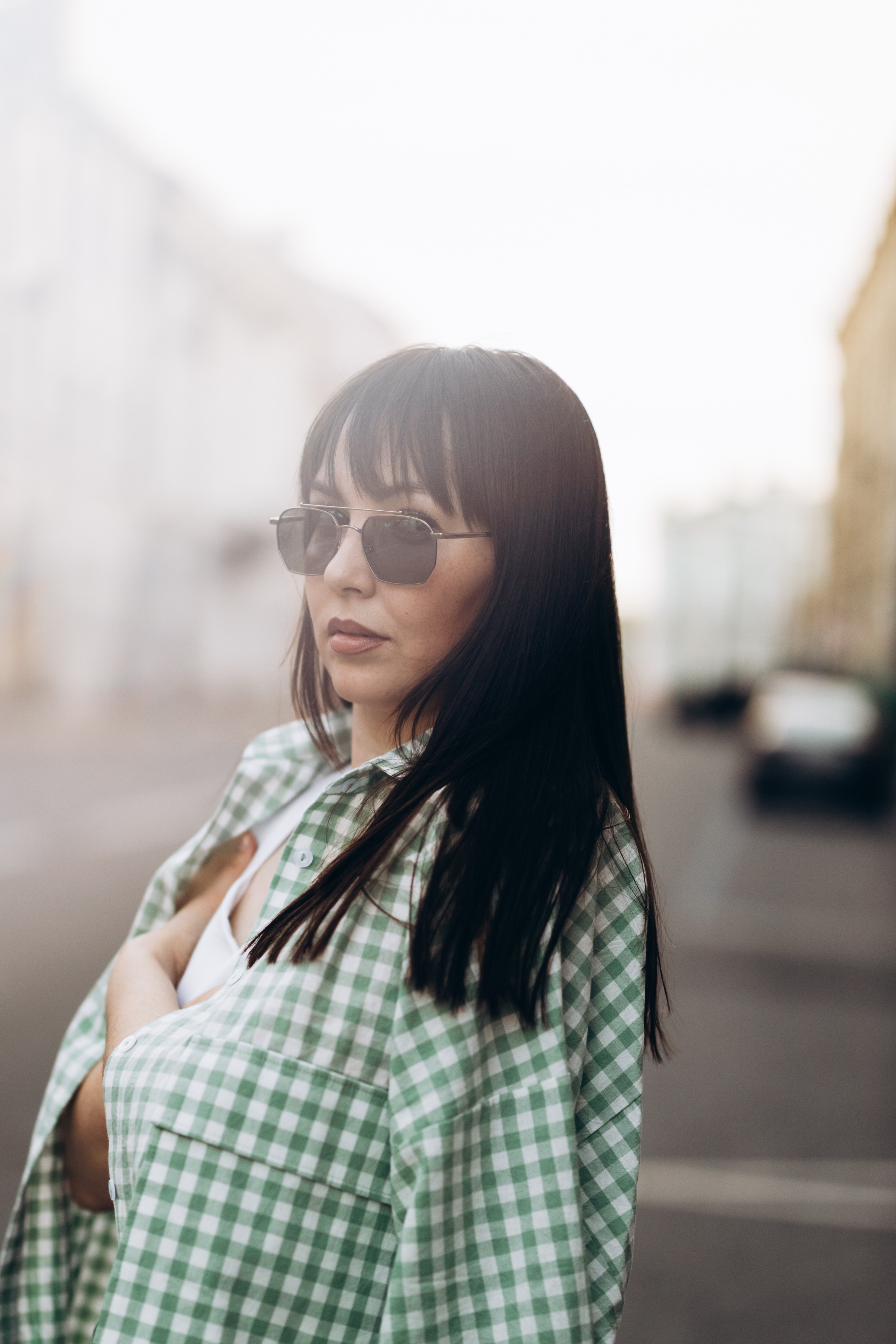 Женская фотосессия в центре Петербурга