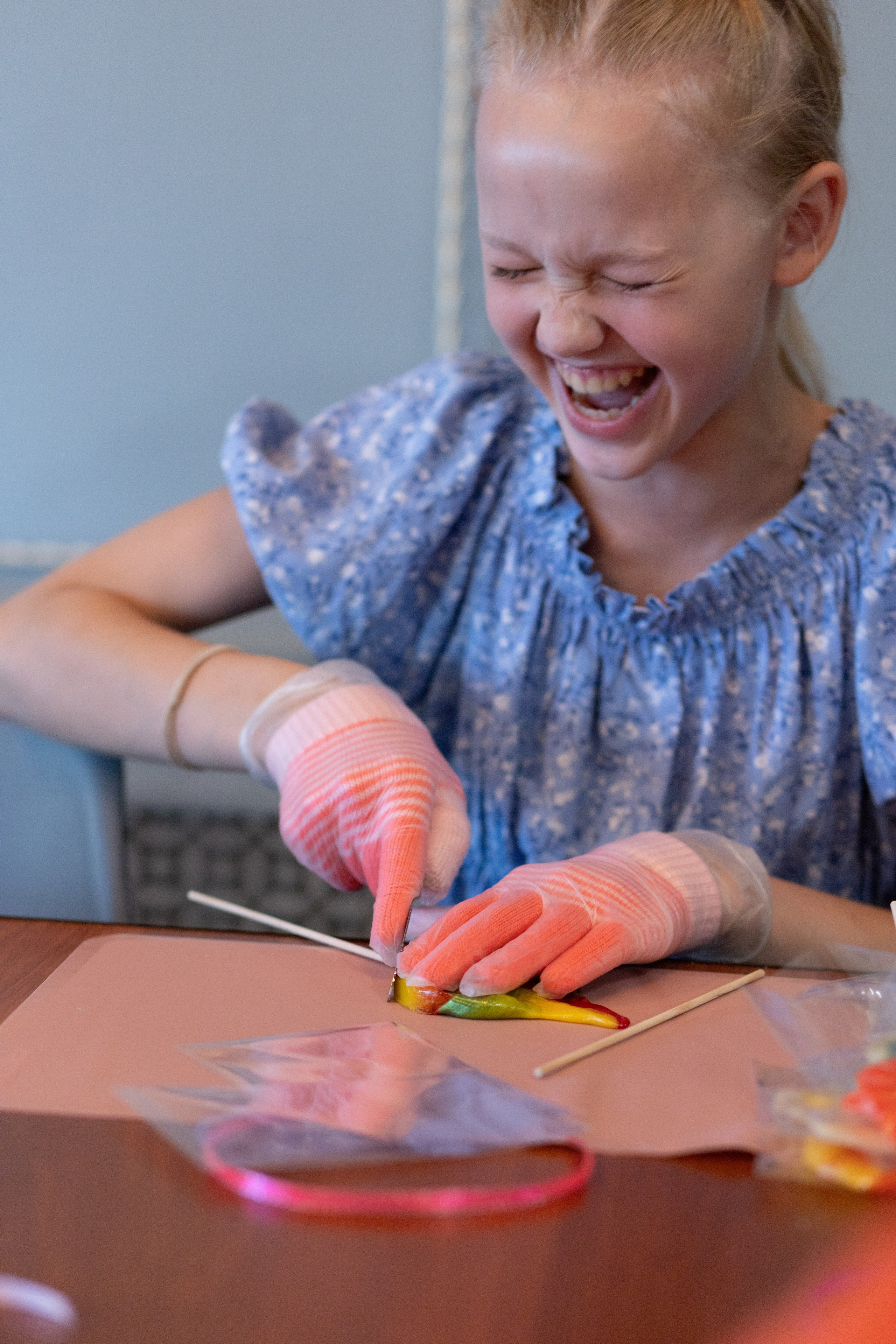 Детский День Рождения. Мастер-класс по изготовлению леденцов. Марина Лавинская Фотограф из Москвы