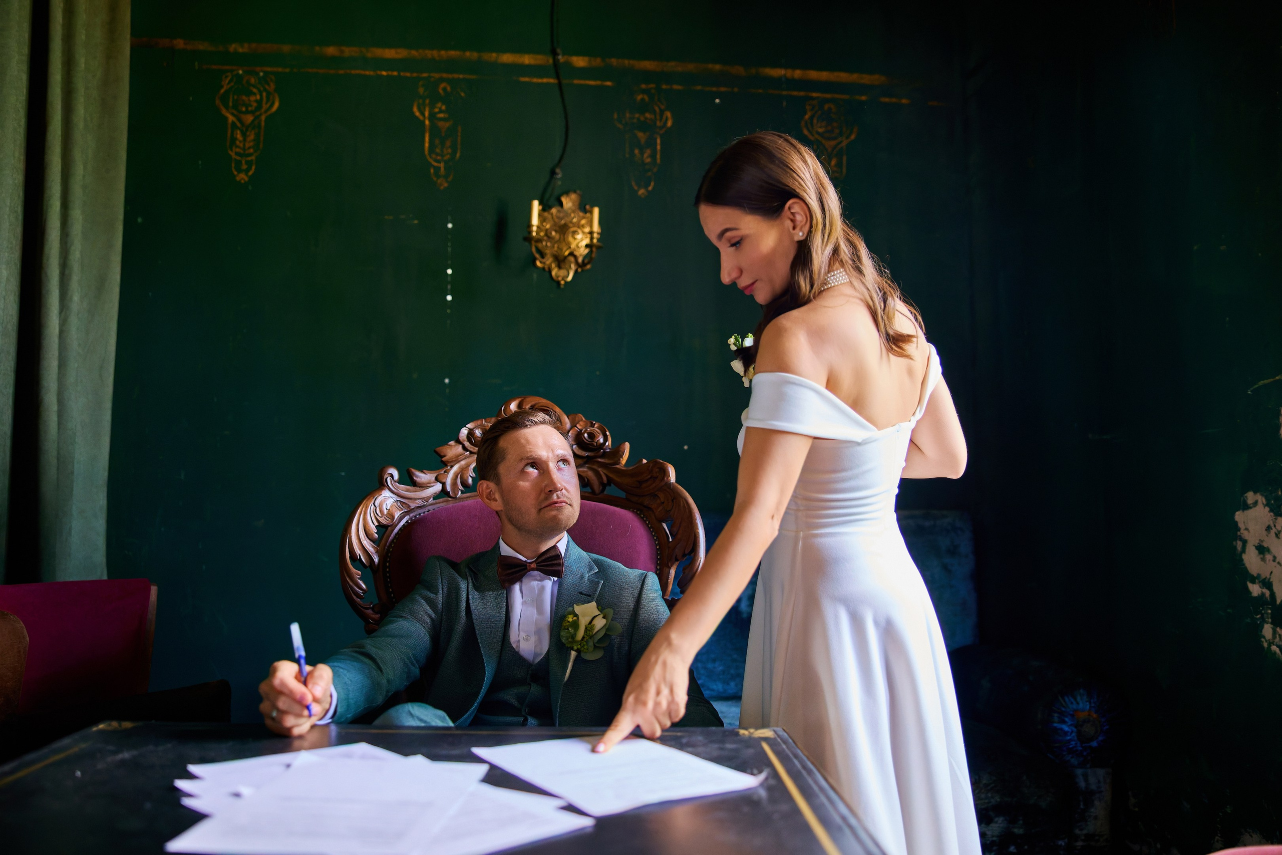 Свадебная фотосессия в Кинопарке Москино. Свадебный фотограф Сергей Колбинский