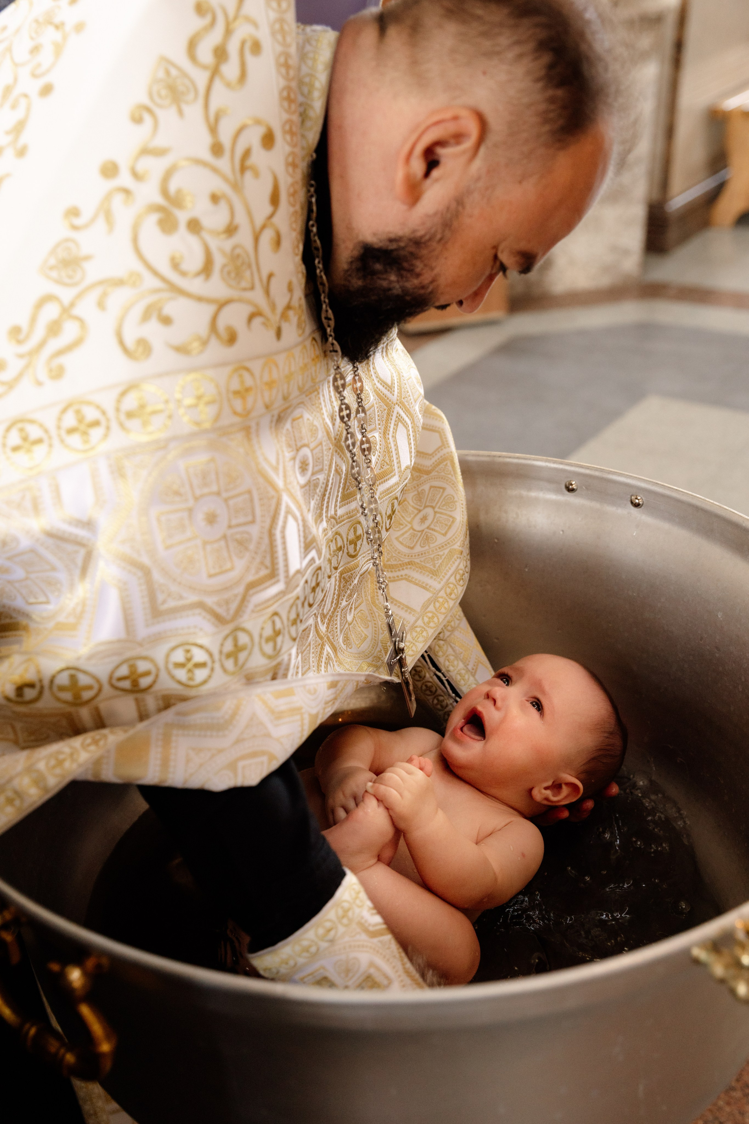 Крещение Максима. Семейный фотограф документалист в Пензе Лопатинская Татья