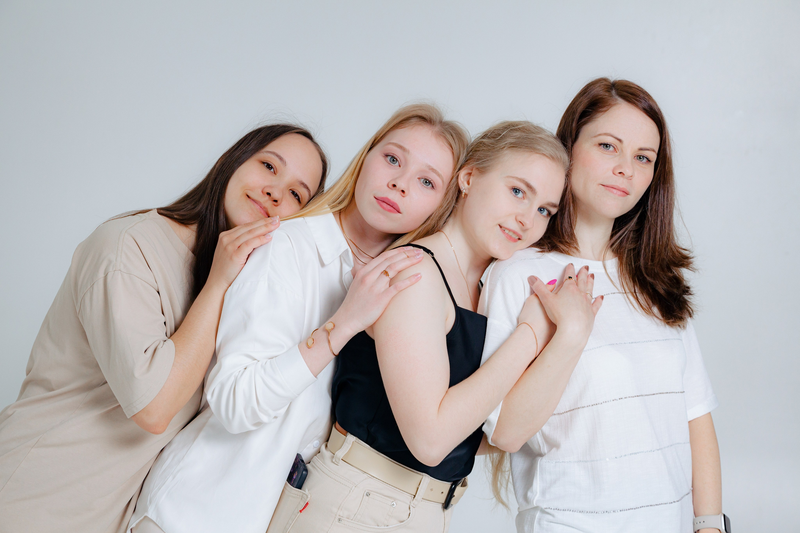 Коллективная фотосессия в студии, Екатеринбург. Фотограф в Екатеринбурге Пойгина Елена