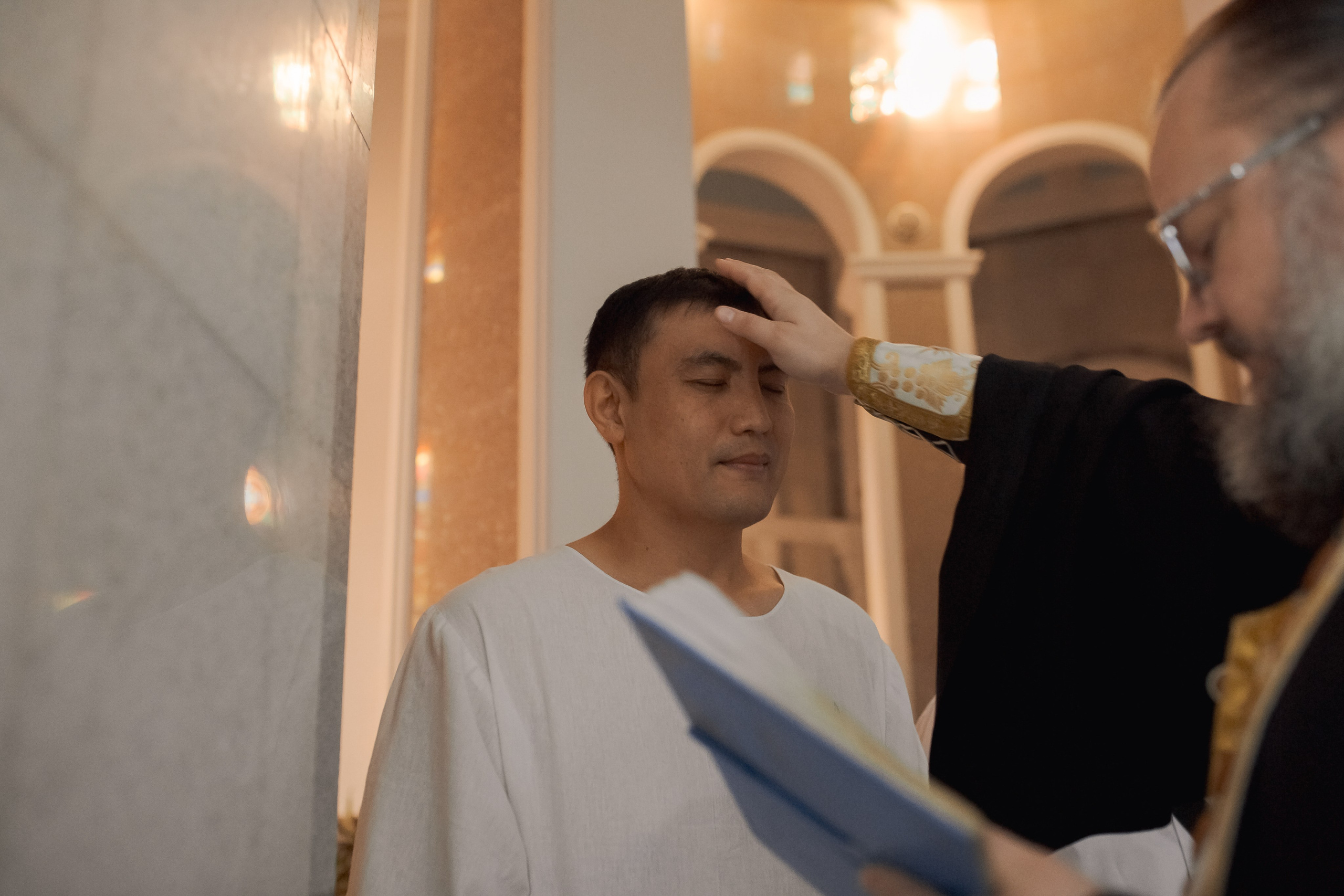 Крещение всей семьи. Фотограф на Крещение и Венчание в Ташкенте