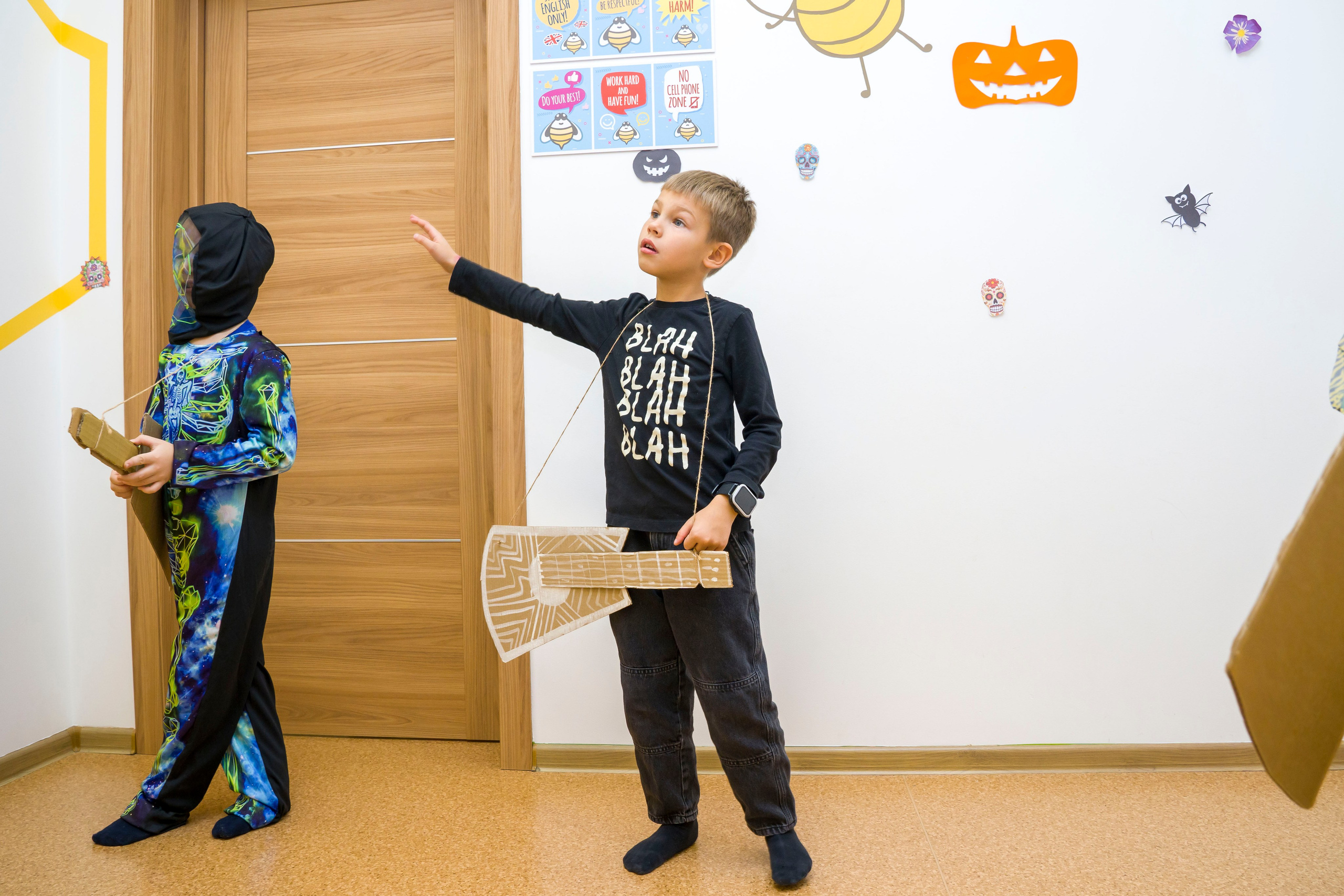 Репортаж детского праздника хеллоуин. Фотограф в Санкт-Петербурге. Репортажная и все съёмки для бизнеса