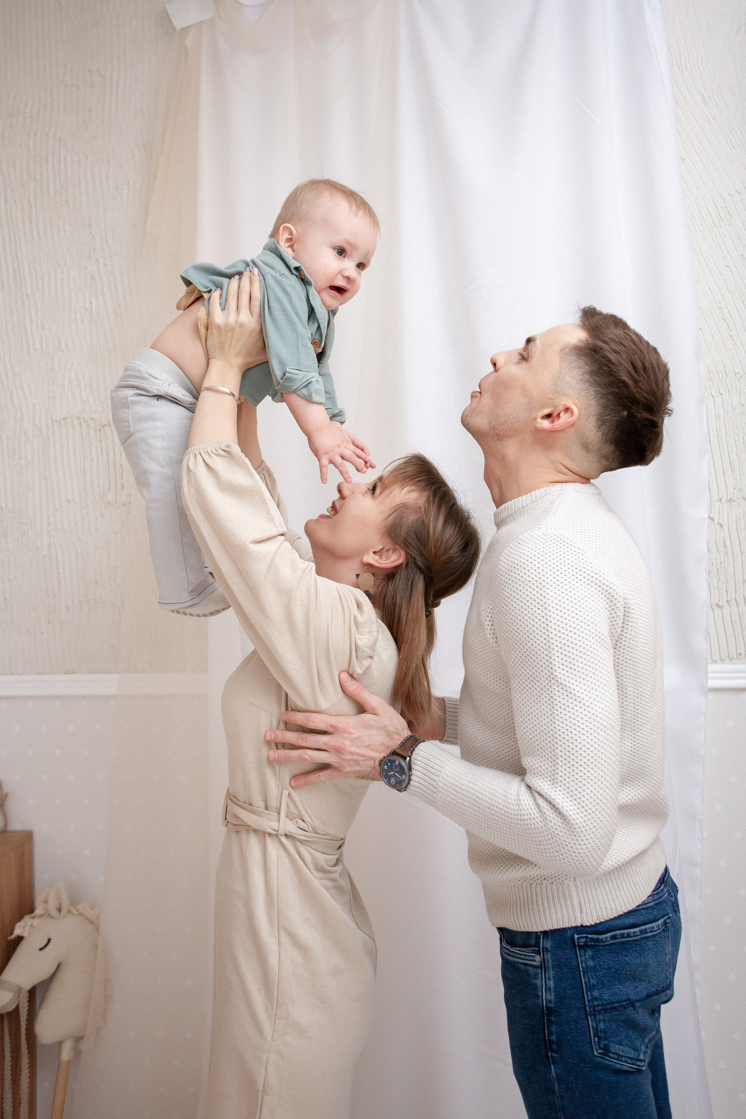 Фотосессия к годику для мальчика. Семейный и художественный фотограф в Тюмени Юлия Логинова