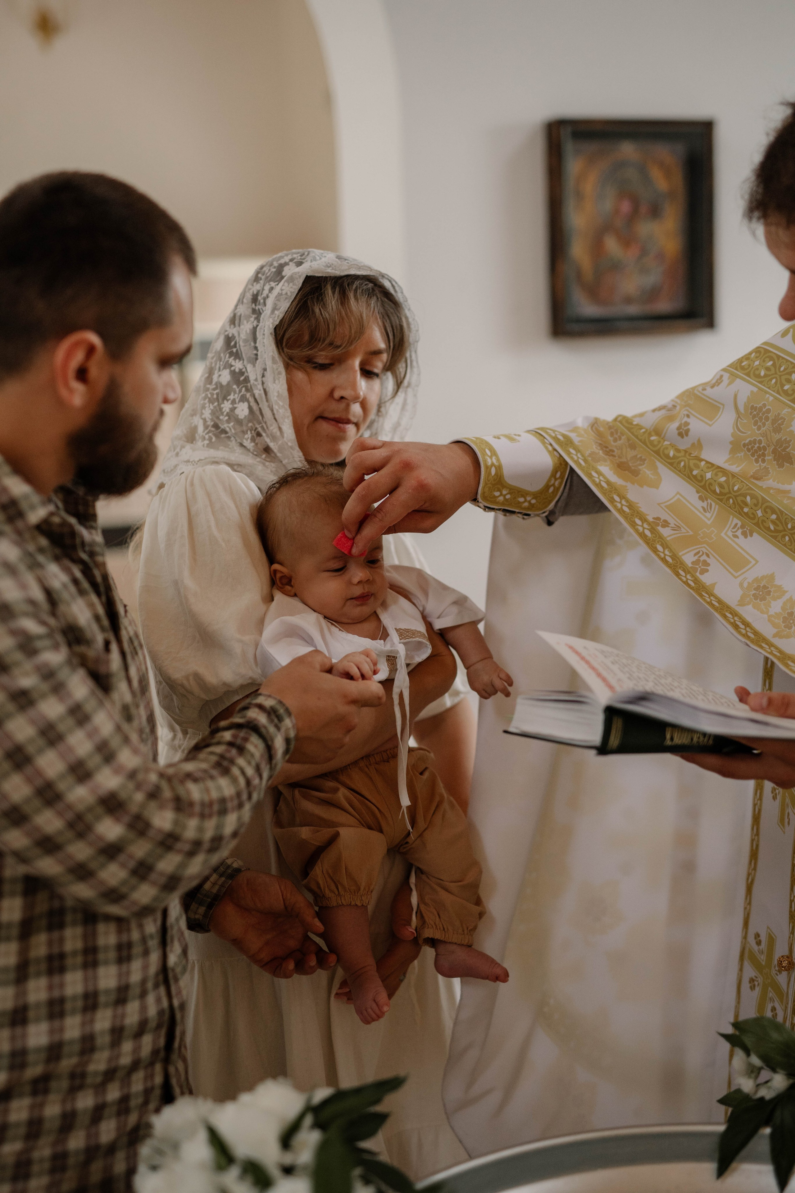 Крещение Макара. Свадебный и семейный фотограф в Калуге Анна Киреева