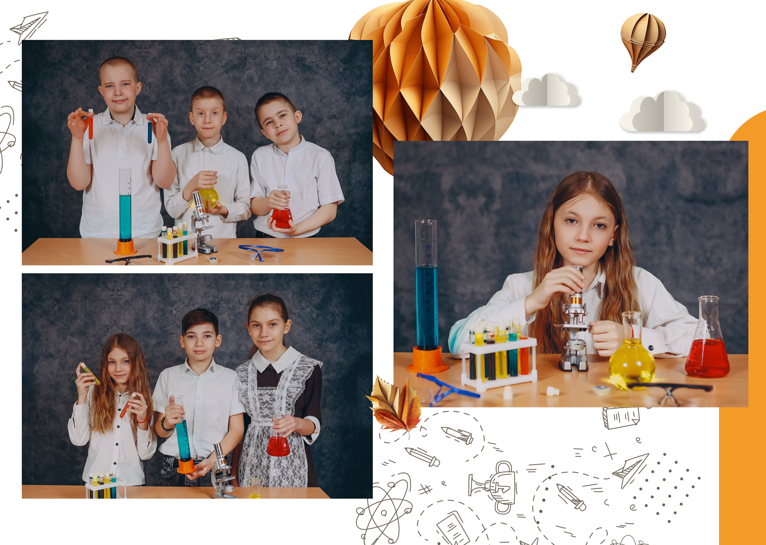 4 класс 10 разворотов. Яковлева Екатерина. Школьный и семейный фотограф