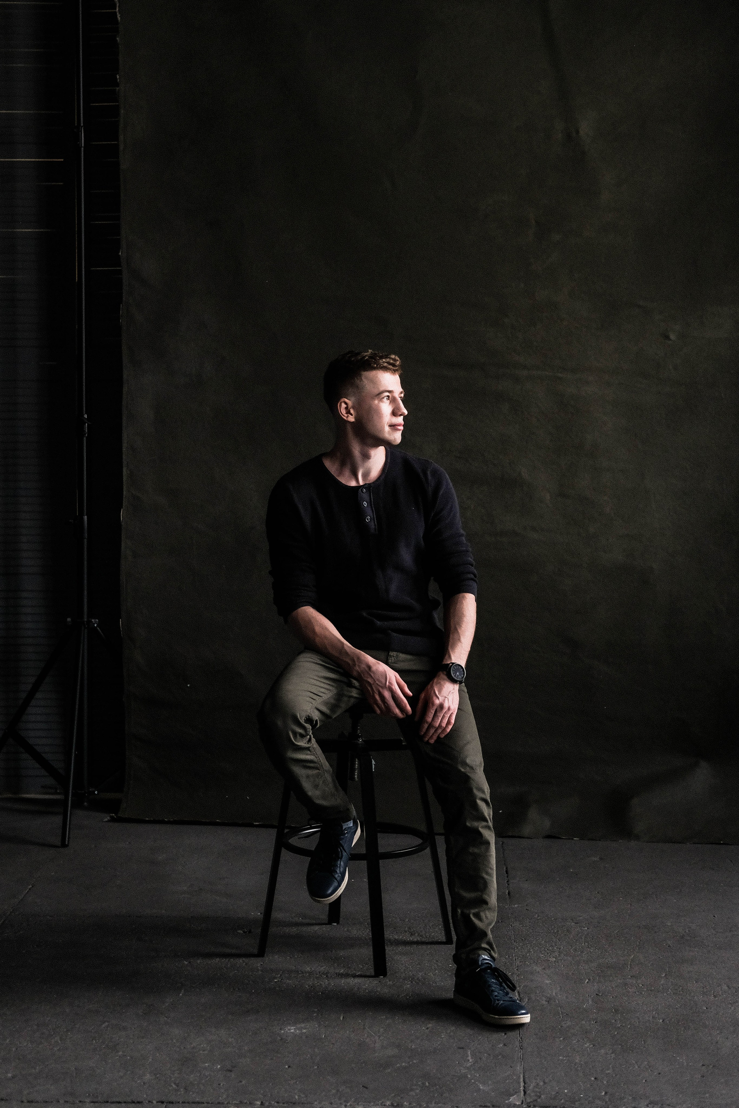 Мужской портрет. Фотограф в Новосибирске Анна Захарова