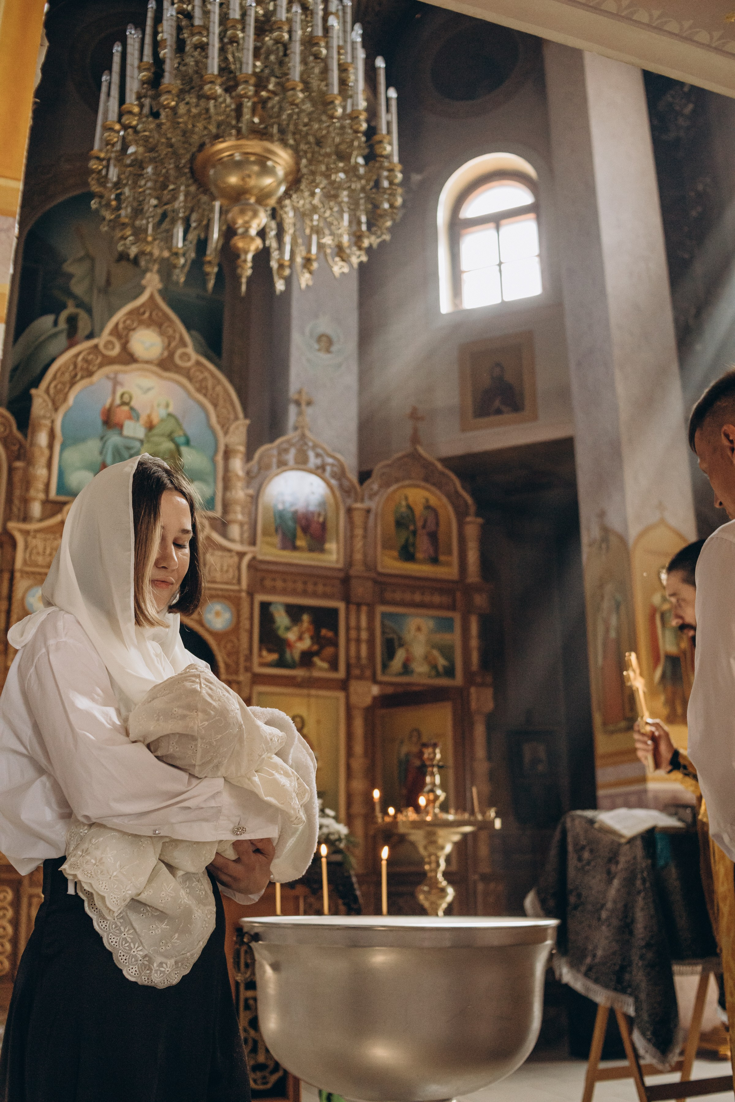 Крещение. Семейный фотограф в Волгодонске Краченцева Анна