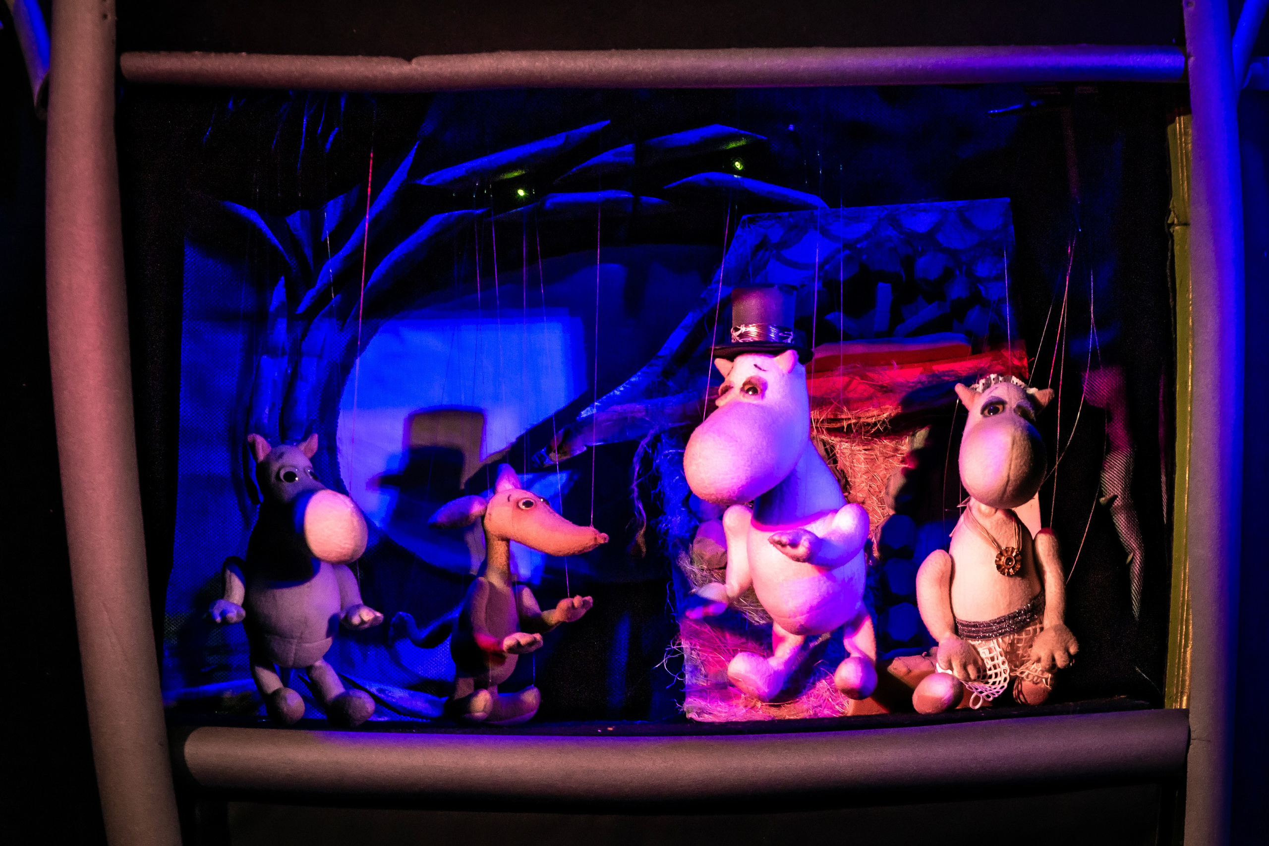 Мумитроли и большое наводнение спектакль театра Саквояж. Фотограф в Сочи Юрий Шептаев