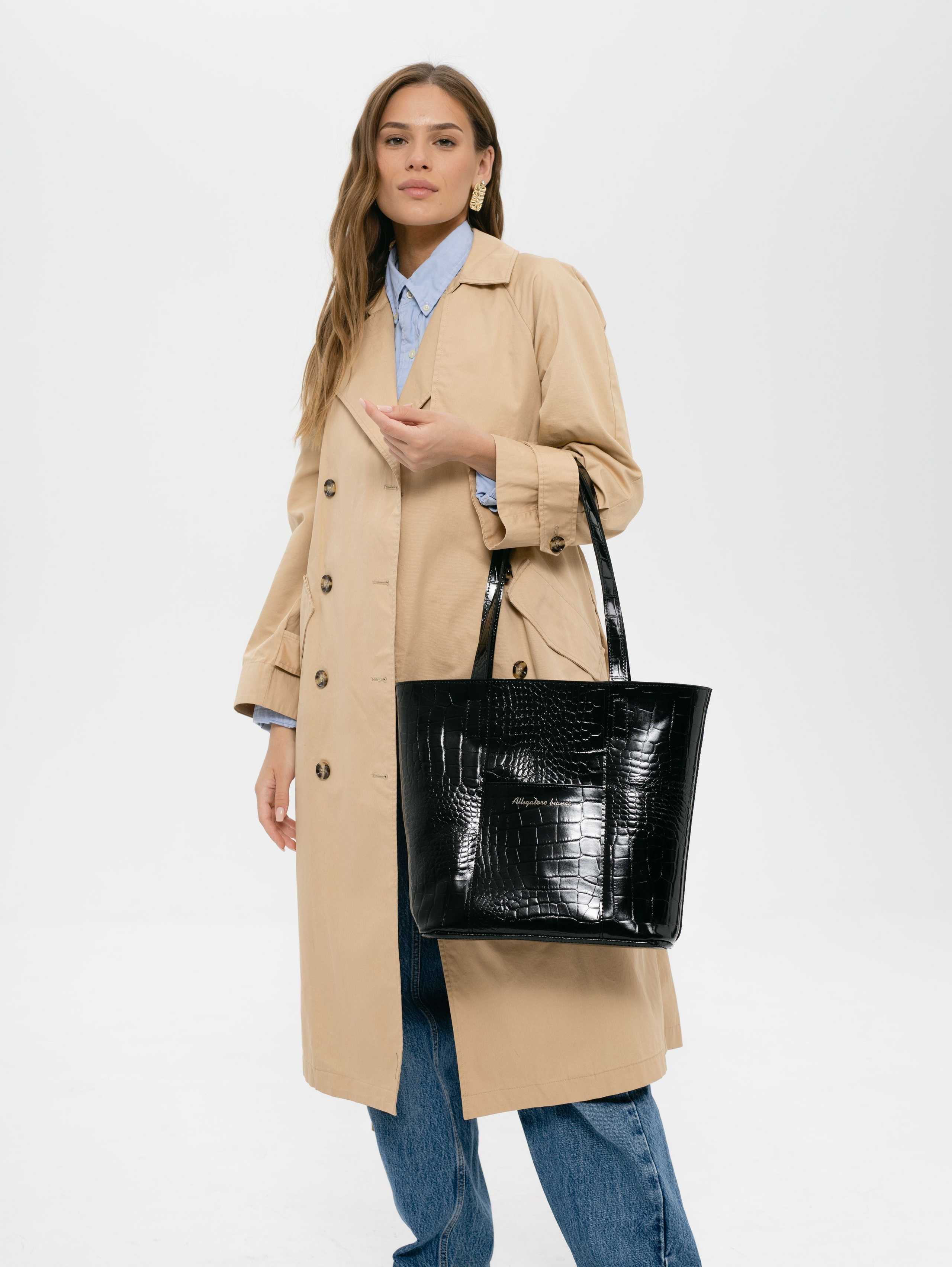 Модель 4Ш. Бренд Alligatore Biaco — это изящные изделия из натуральной кожи