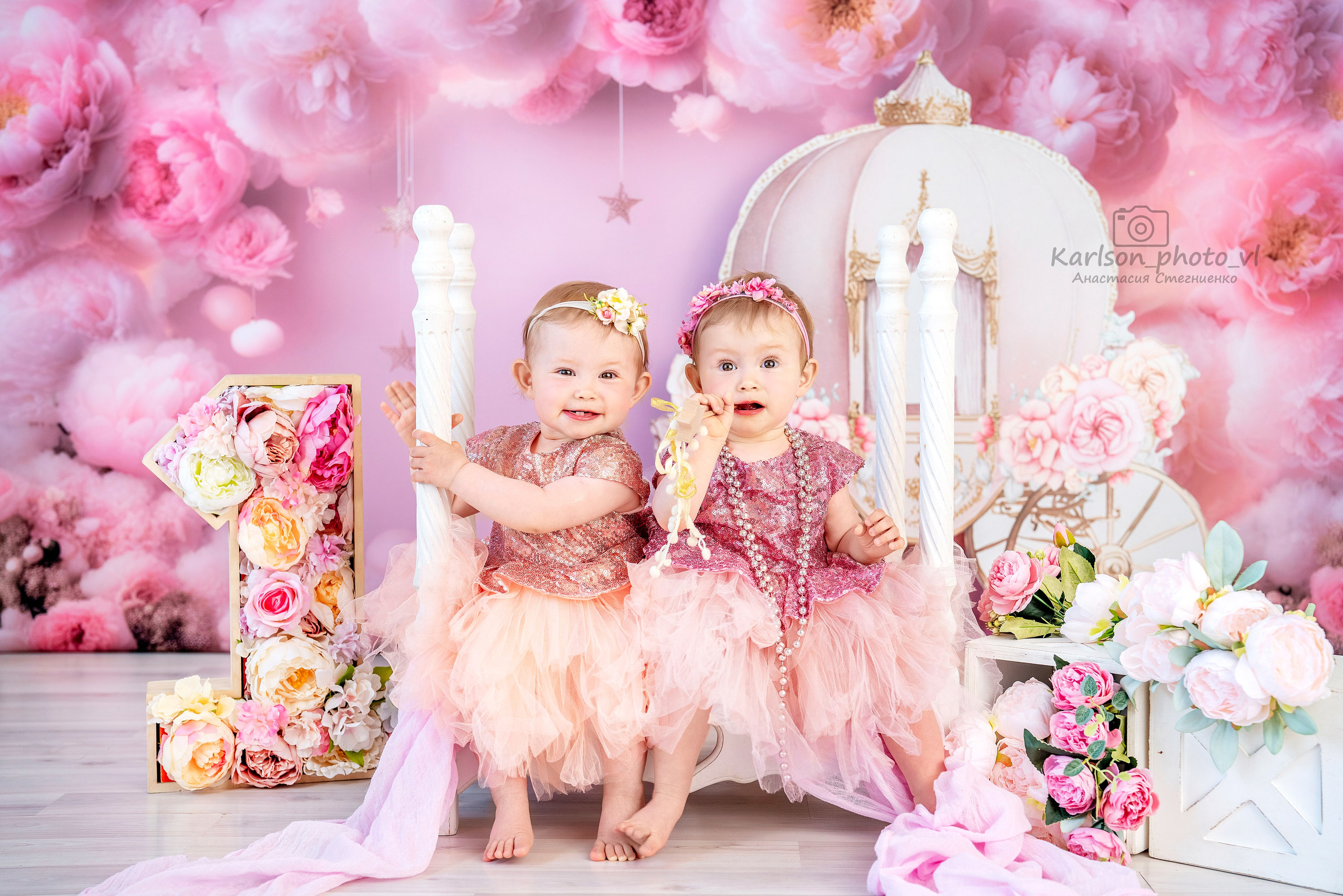Двойняшки. Детский и семейный фотограф в Москве Анастасия Стегниенко